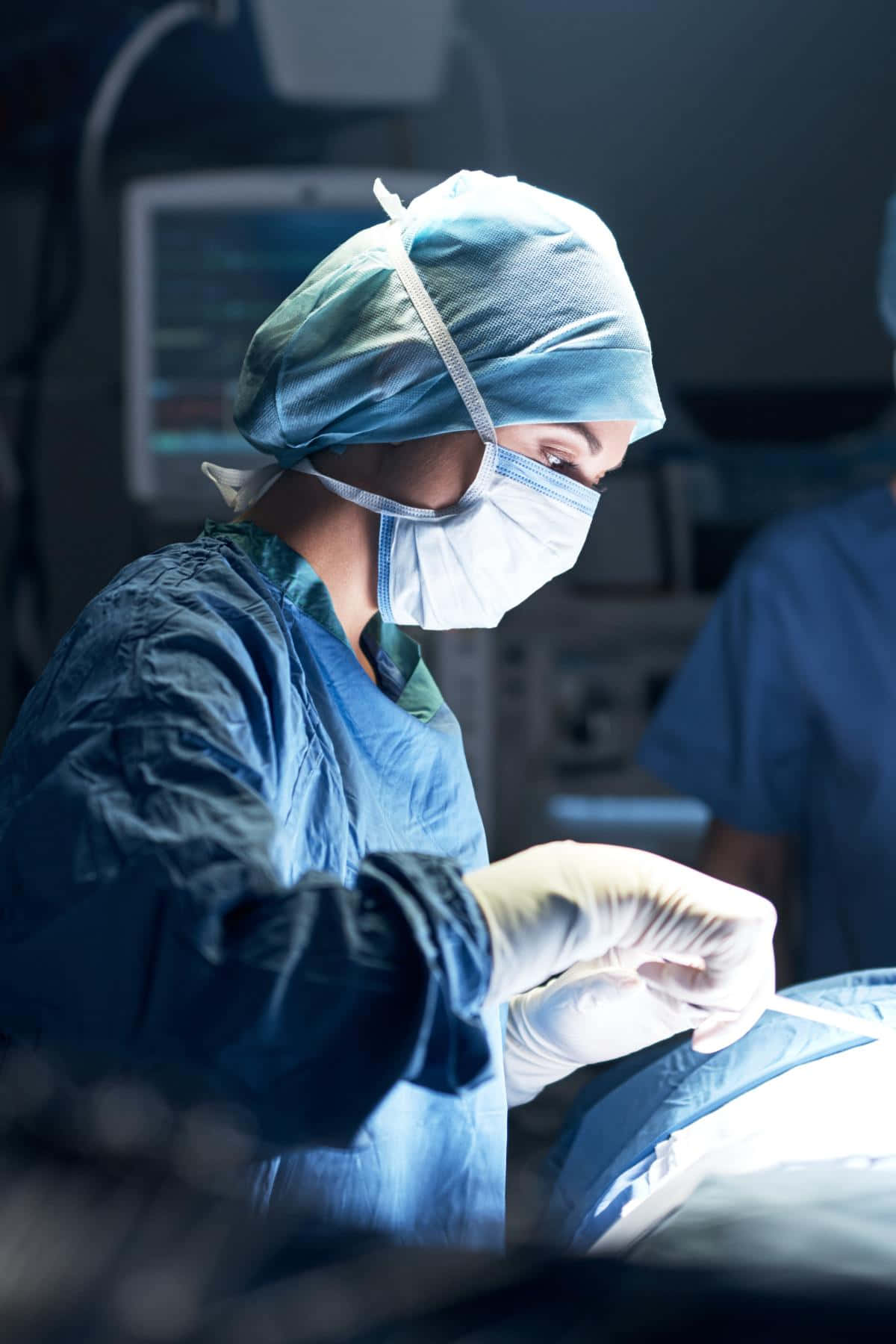 Surgery Garb Picha ya Ukuta