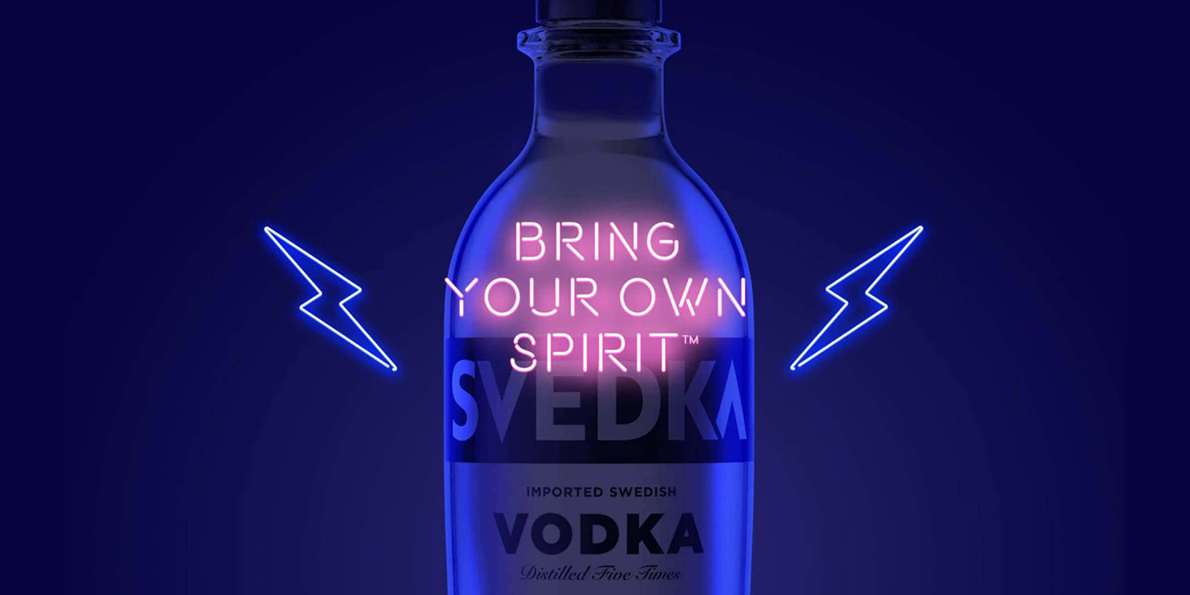 Svedka Vodka - Achilia Nafasi Roho Yako Picha ya Ukuta