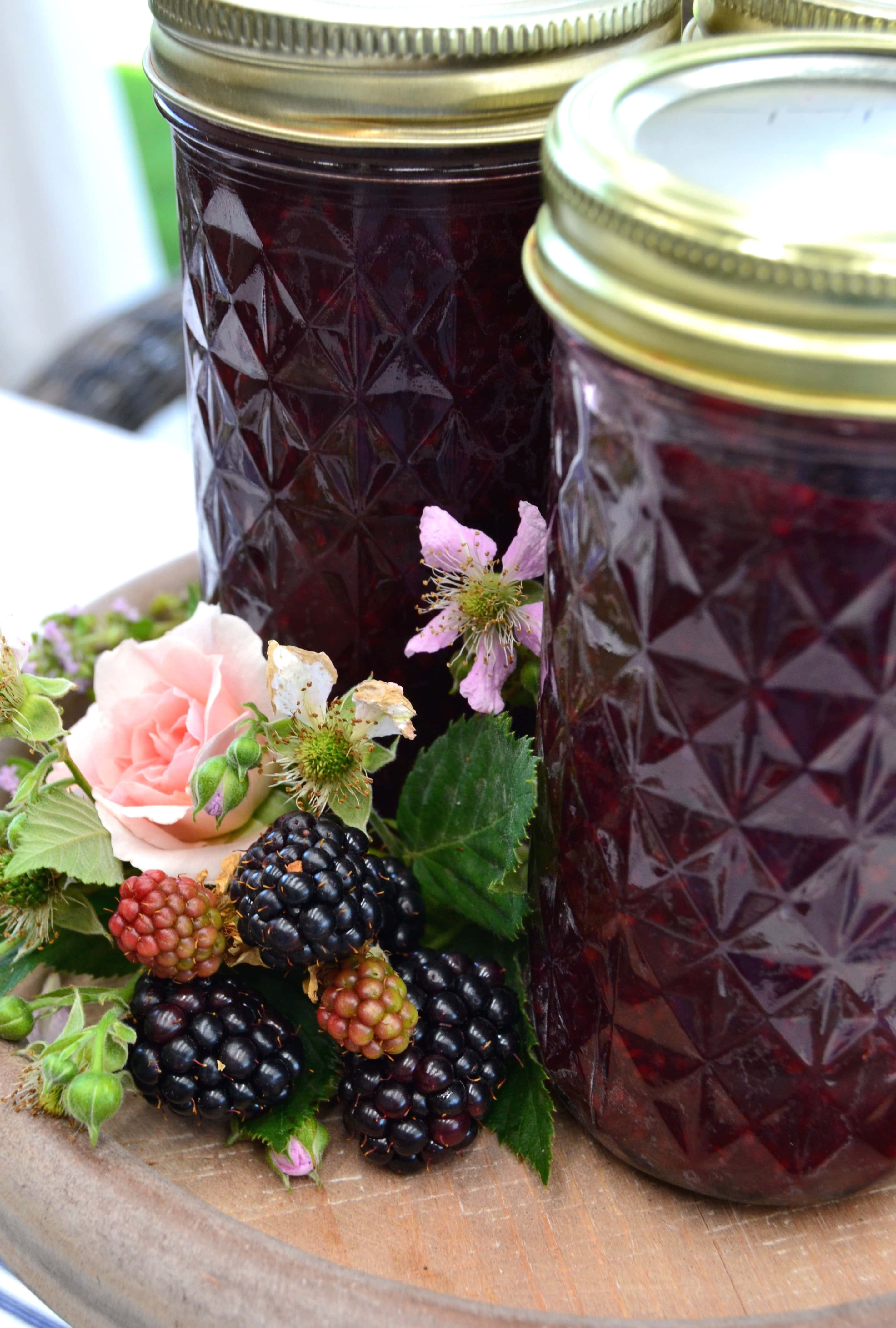 Sweet Blackberry Jam, Always Delicious Picha ya Ukuta