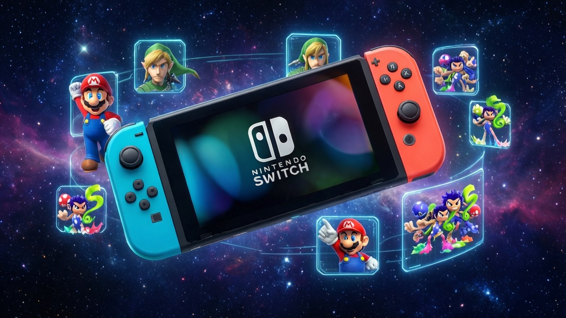 Switch Angani Picha ya Ukuta