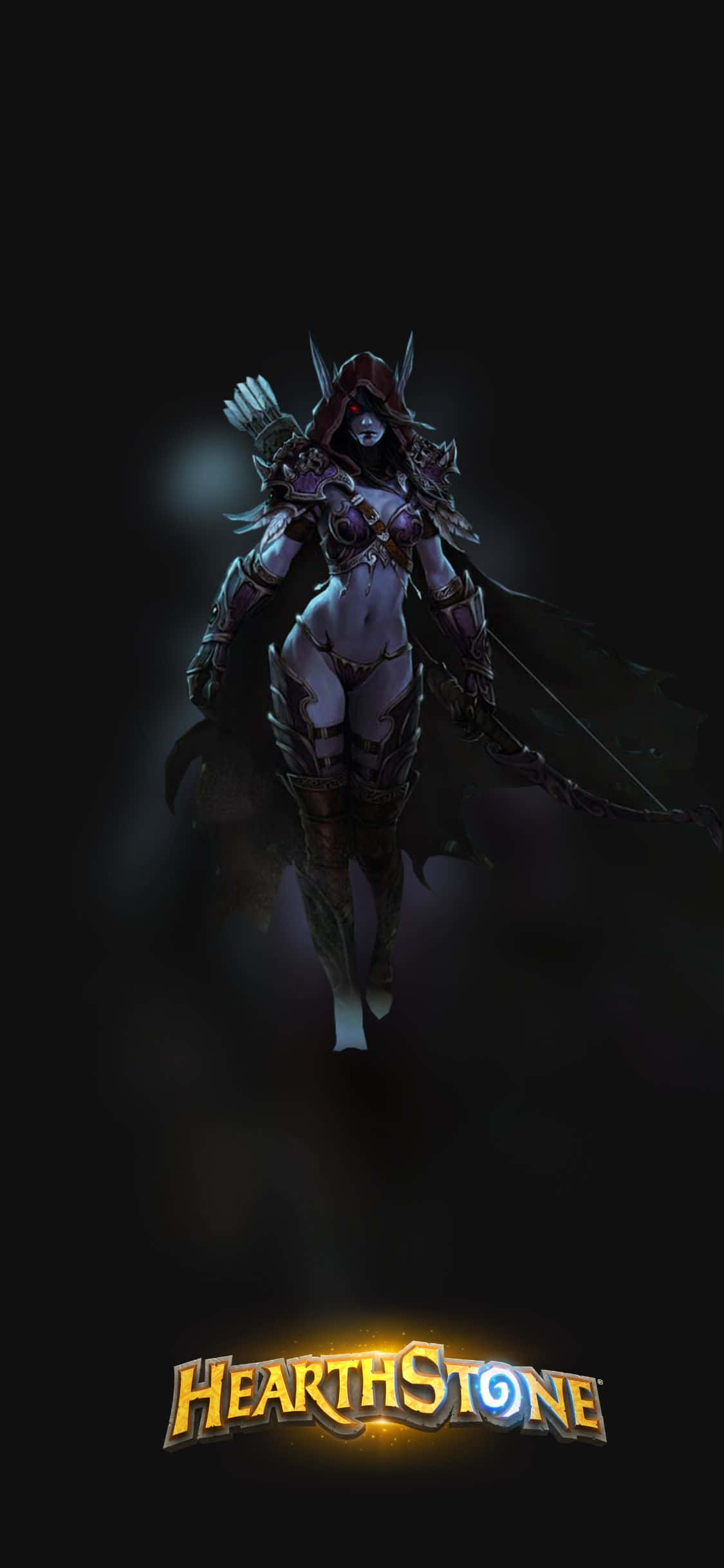 Sylvanas Windrunner iPhone XS Hearthstone Mandhari Picha ya Ukuta
