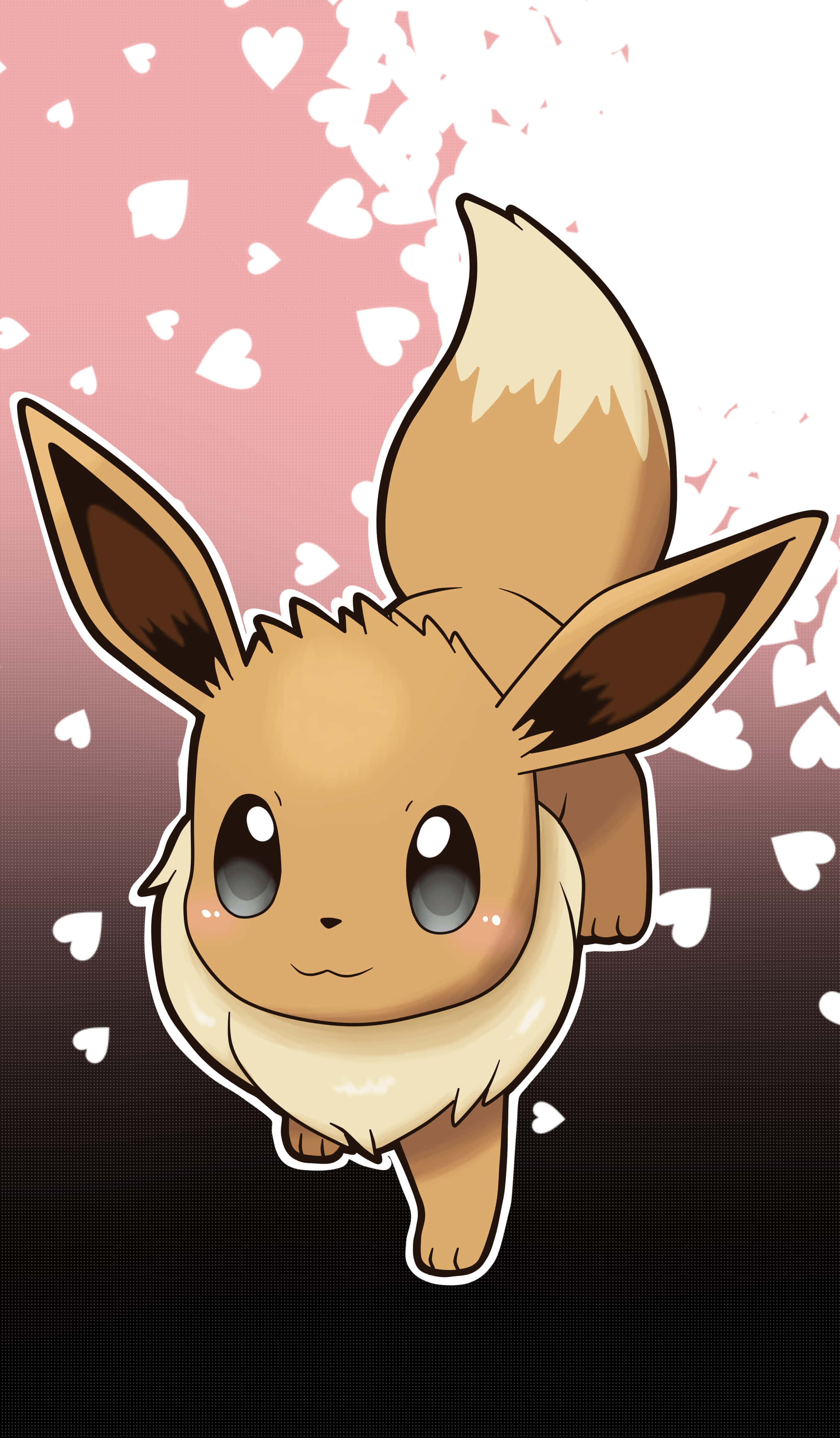 Sylveon Mrembo Unakumbatia Pweza Wake Picha ya Ukuta