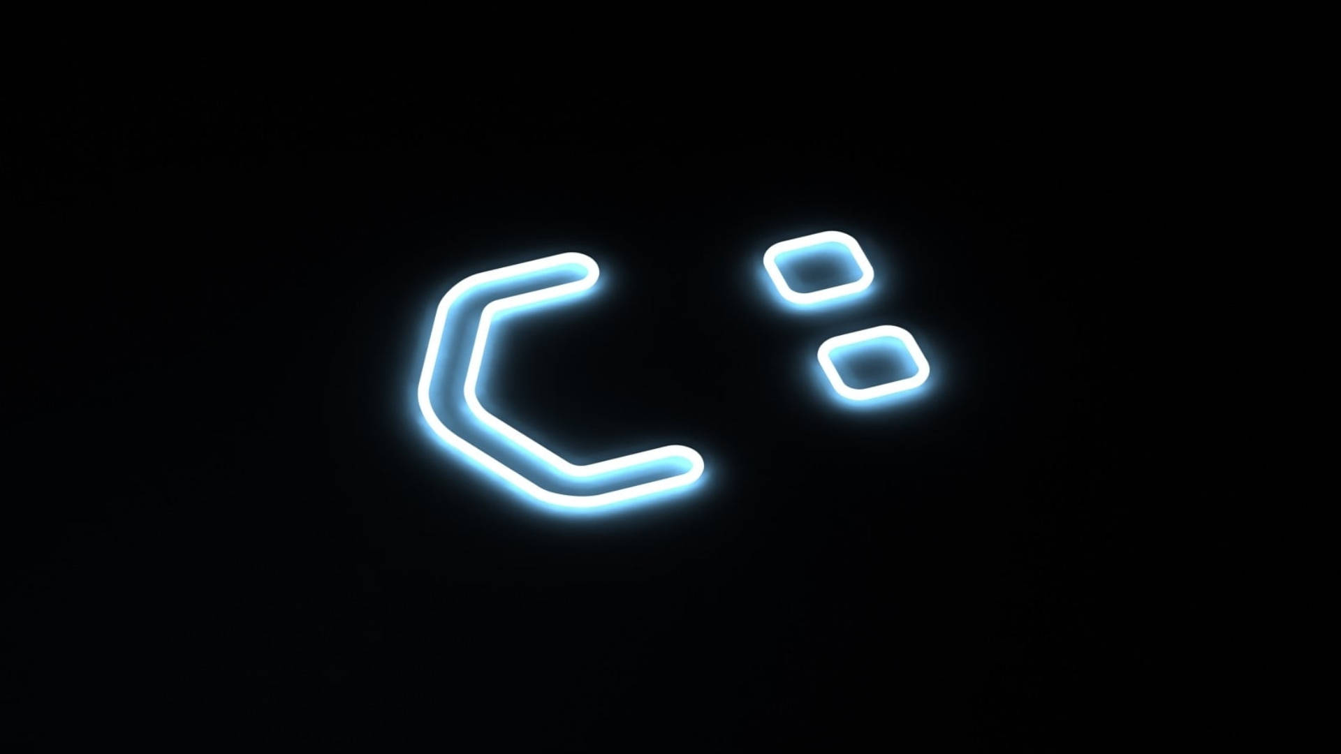 Tabasamu la Neon Linapumzika Picha ya Ukuta