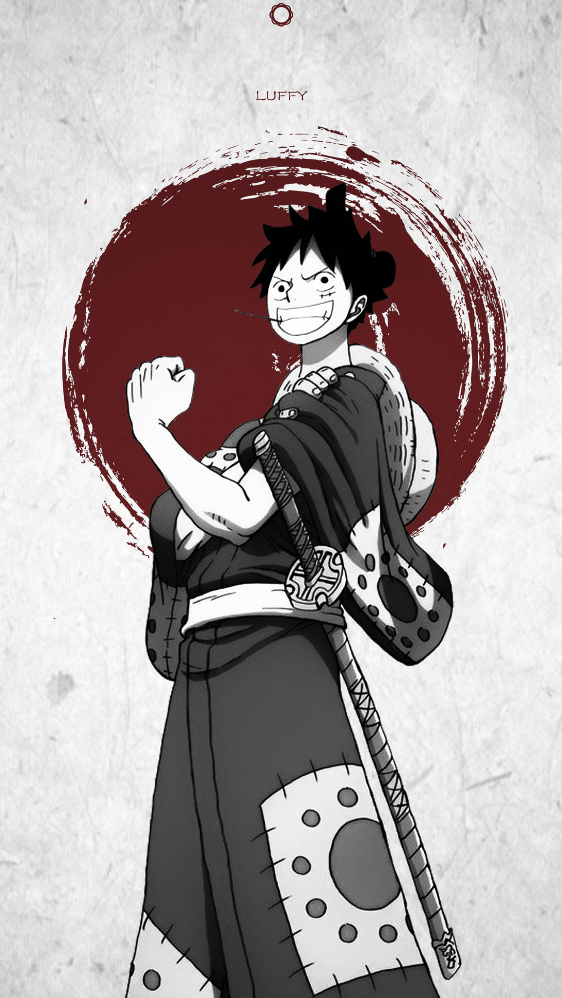 Tabasamu ya Wano Luffy Picha ya Ukuta