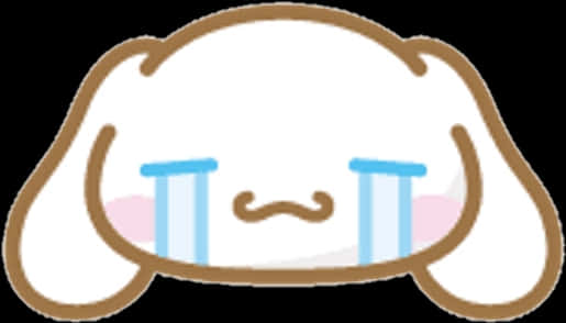 Tabia ya Cinnamoroll Inayolia Picha ya Ukuta