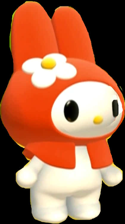 Tabia ya Mavazi ya My Melody Picha ya Ukuta
