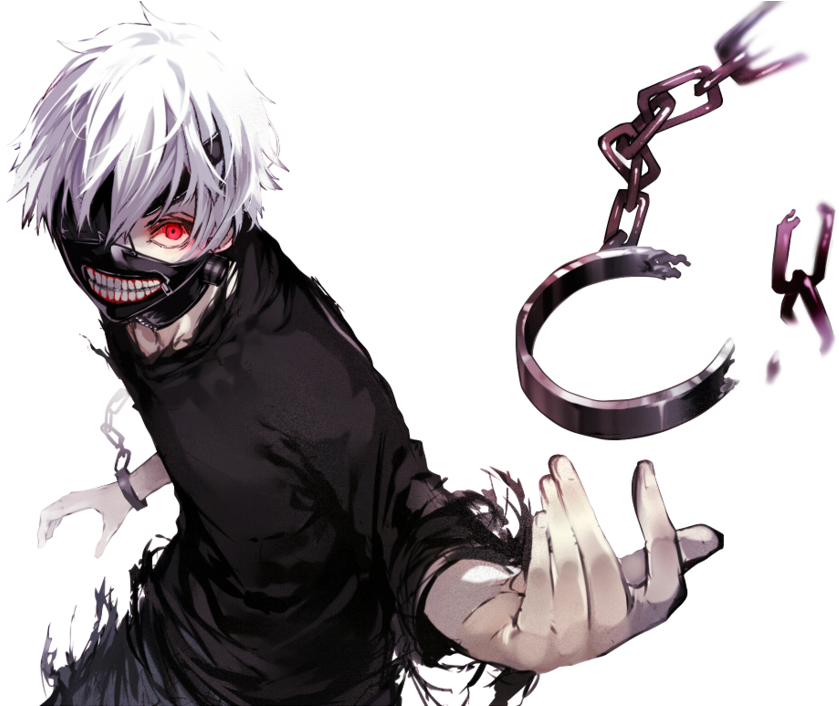 Tabia ya Tokyo Ghoul Inajikomboa Picha ya Ukuta
