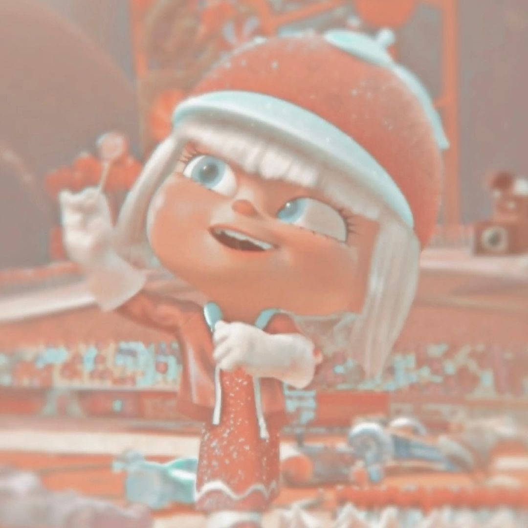 Taffyta Wreck It Ralph PFP Iliyojaa Rangi Sana Picha ya Ukuta
