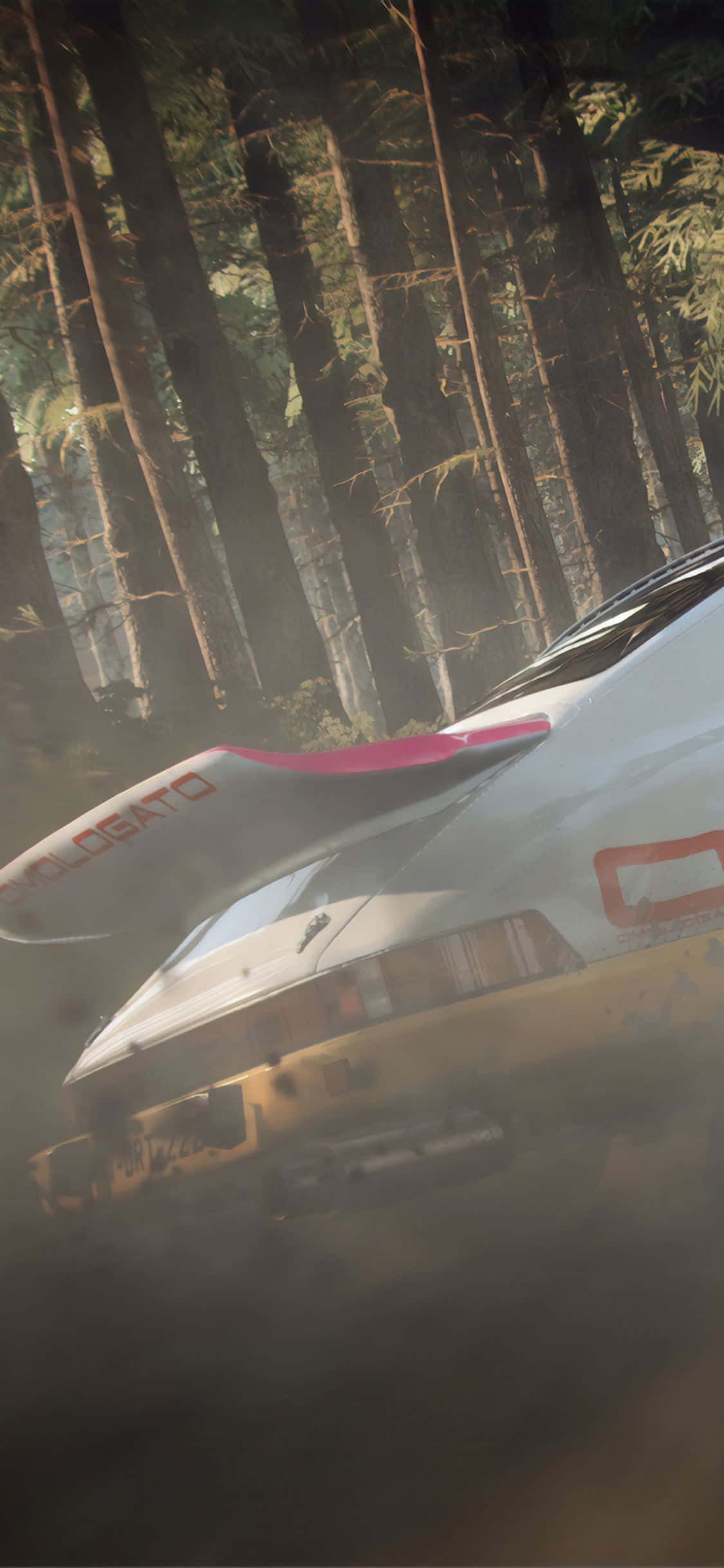 Tafuta iPhone Xs Yako kwa Mwonekano wa Dirt Rally Wallpaper Picha ya Ukuta