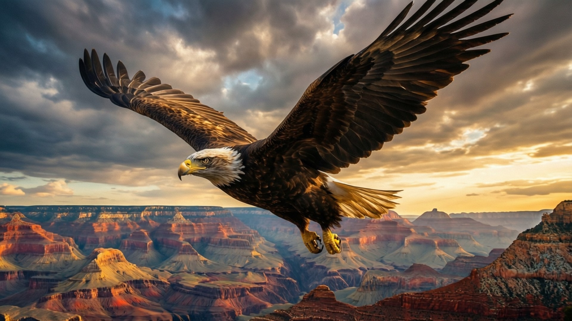Tai Juu ya Grand Canyon Picha ya Ukuta