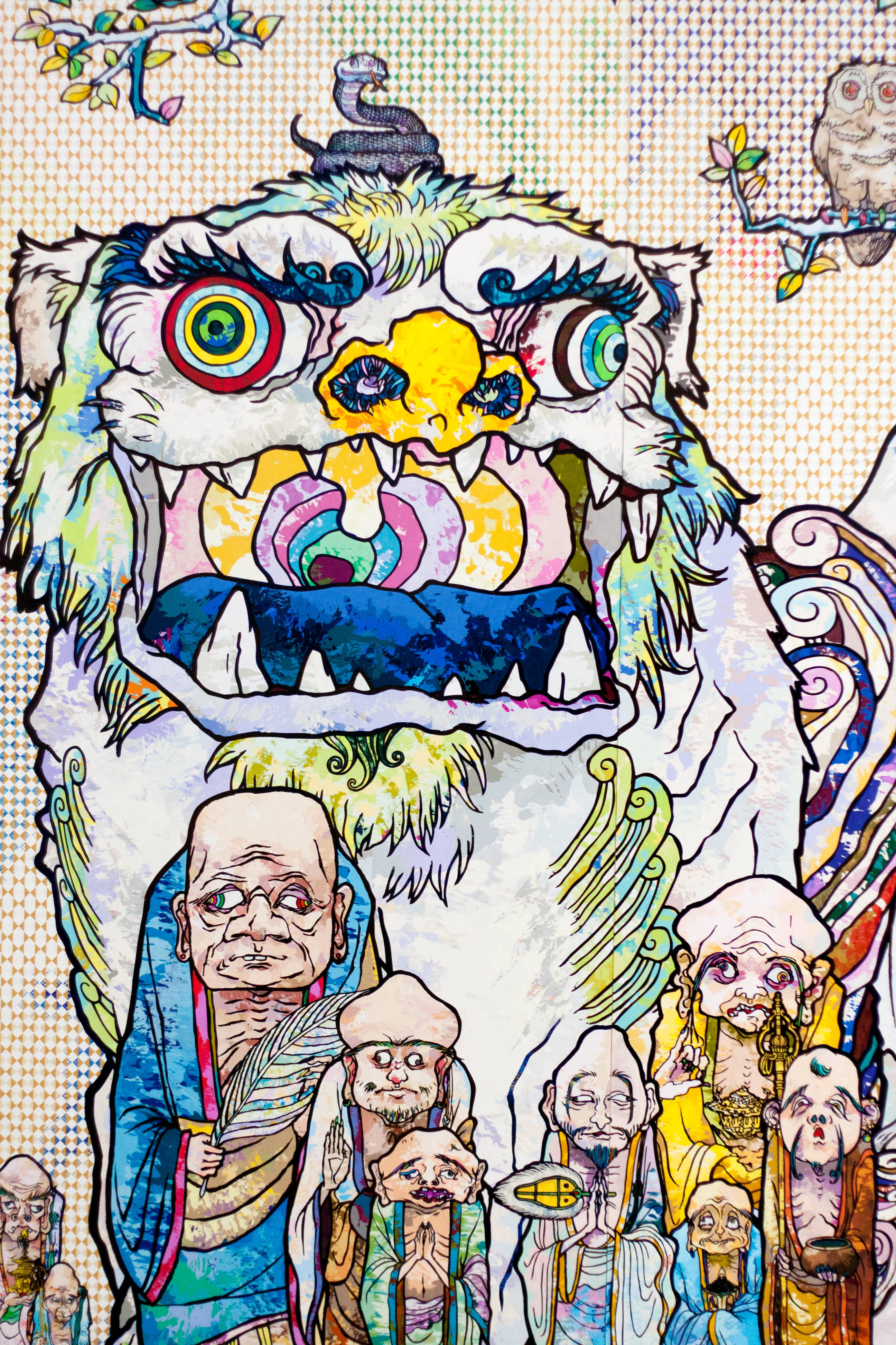 Takashi Murakami Guardian 4K Picha ya Ukuta