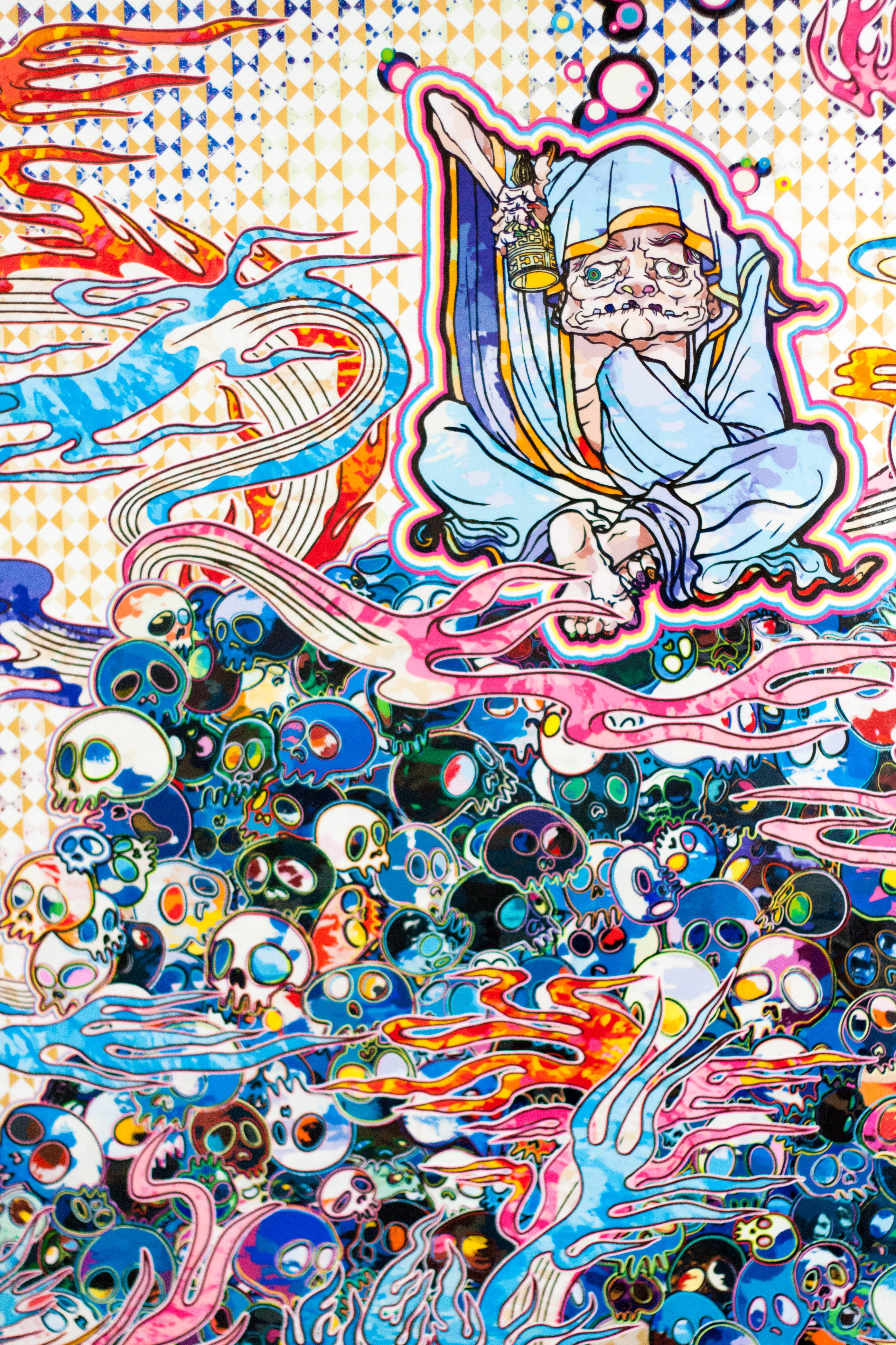 Takashi Murakami Peace 4K Picha ya Ukuta