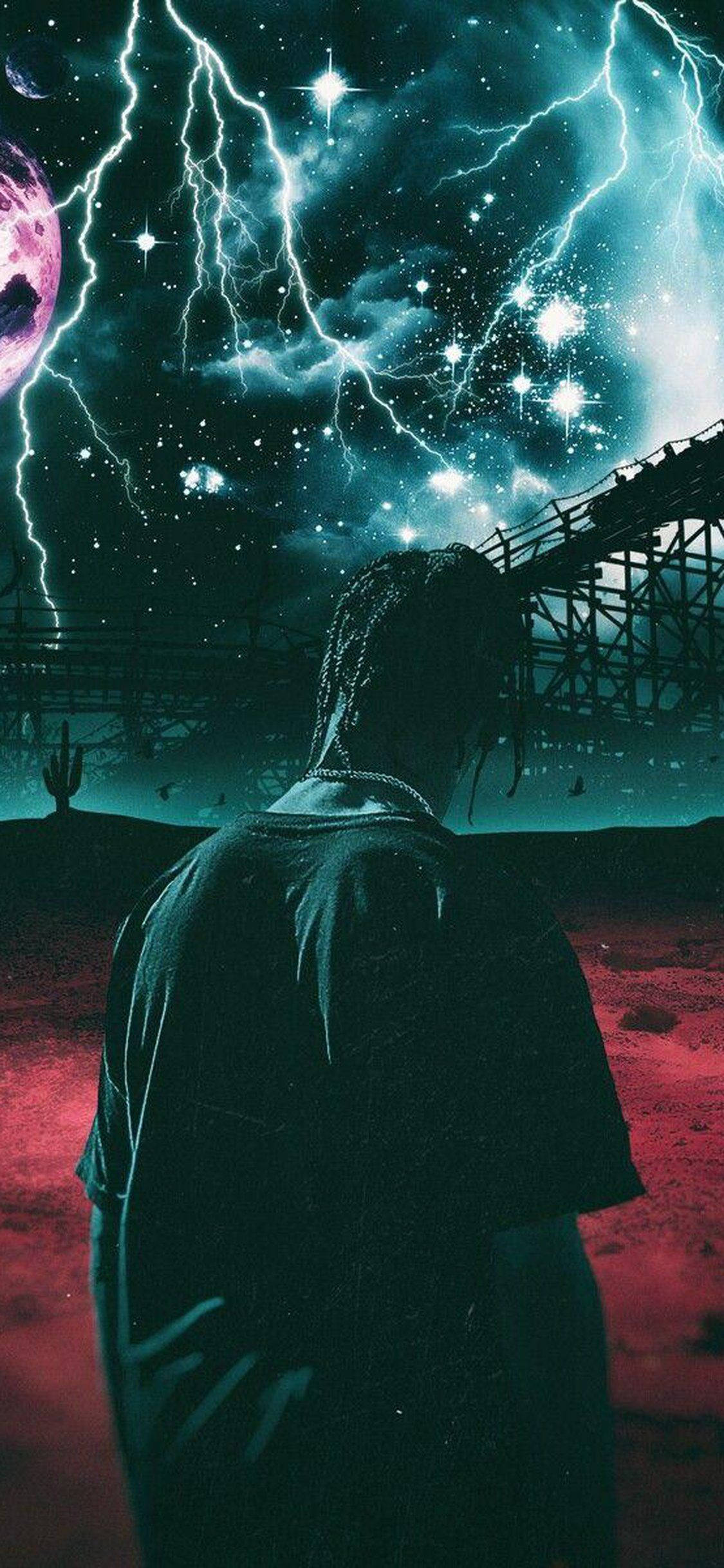 Take a Magical Ride On Astroworld With Travis Scott Picha ya Ukuta