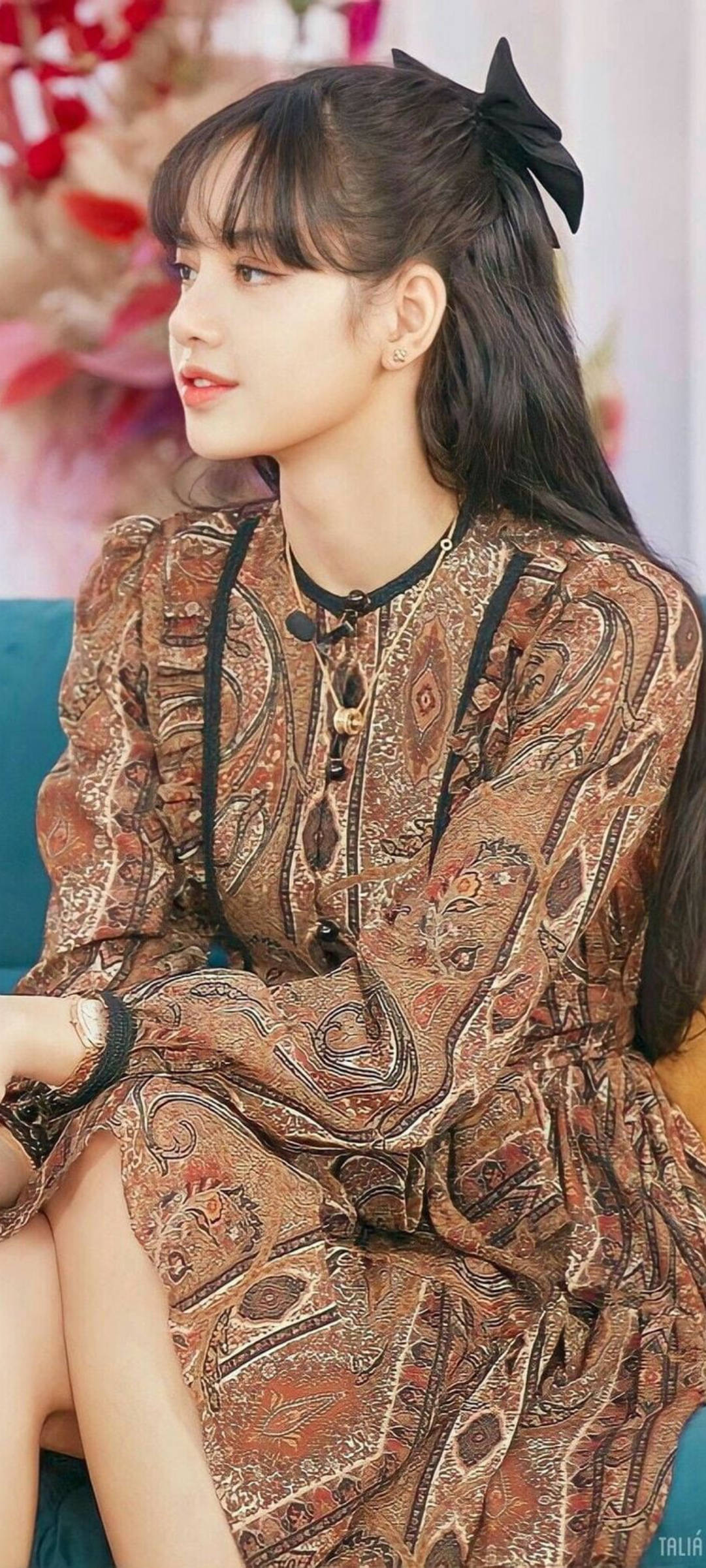 Tangazo la Moja kwa Moja la Lisa Blackpink HD The Show Picha ya Ukuta