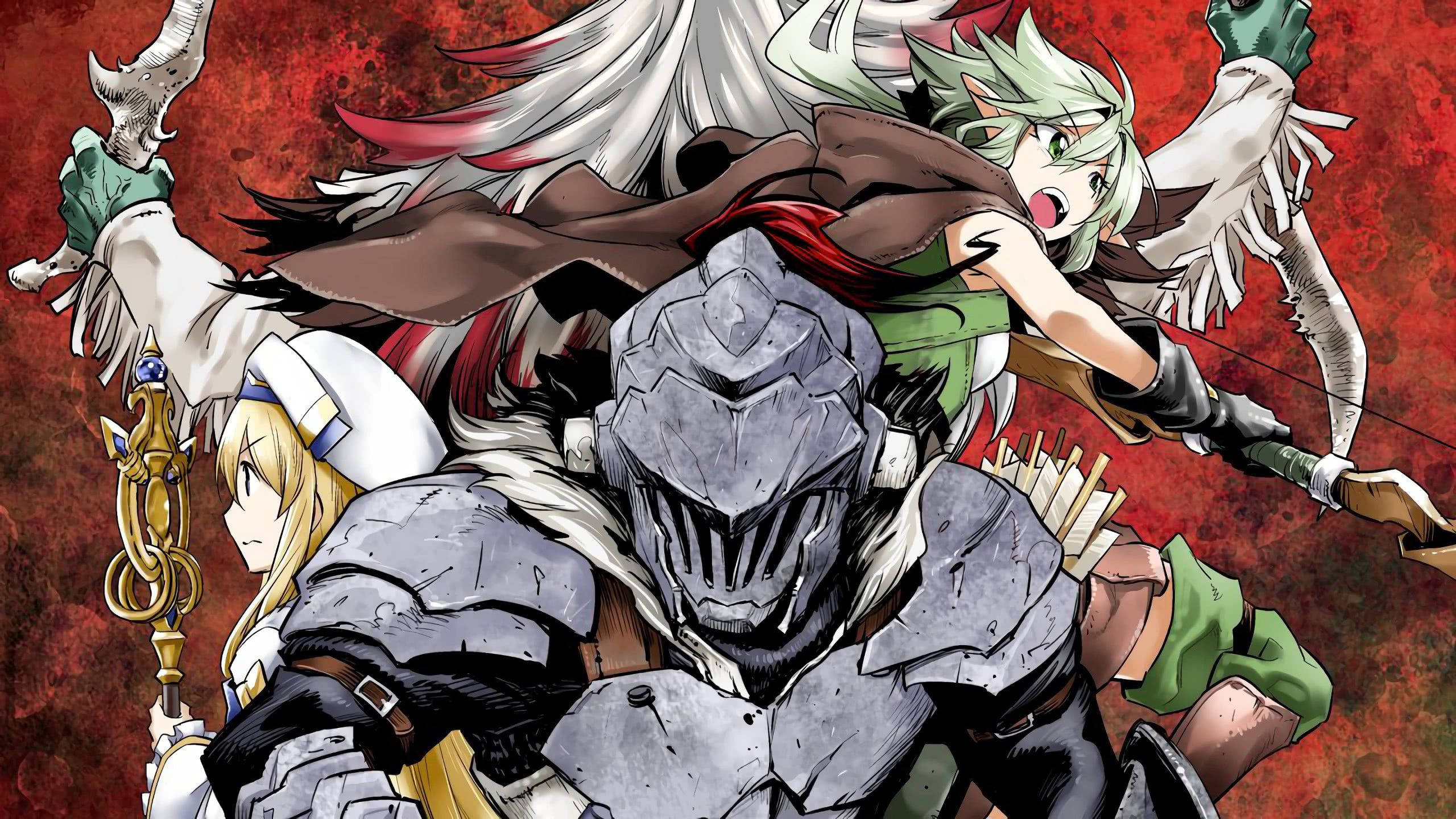 Tanjiro na Goblin Slayer Waanza Kuua Mashetani Picha ya Ukuta