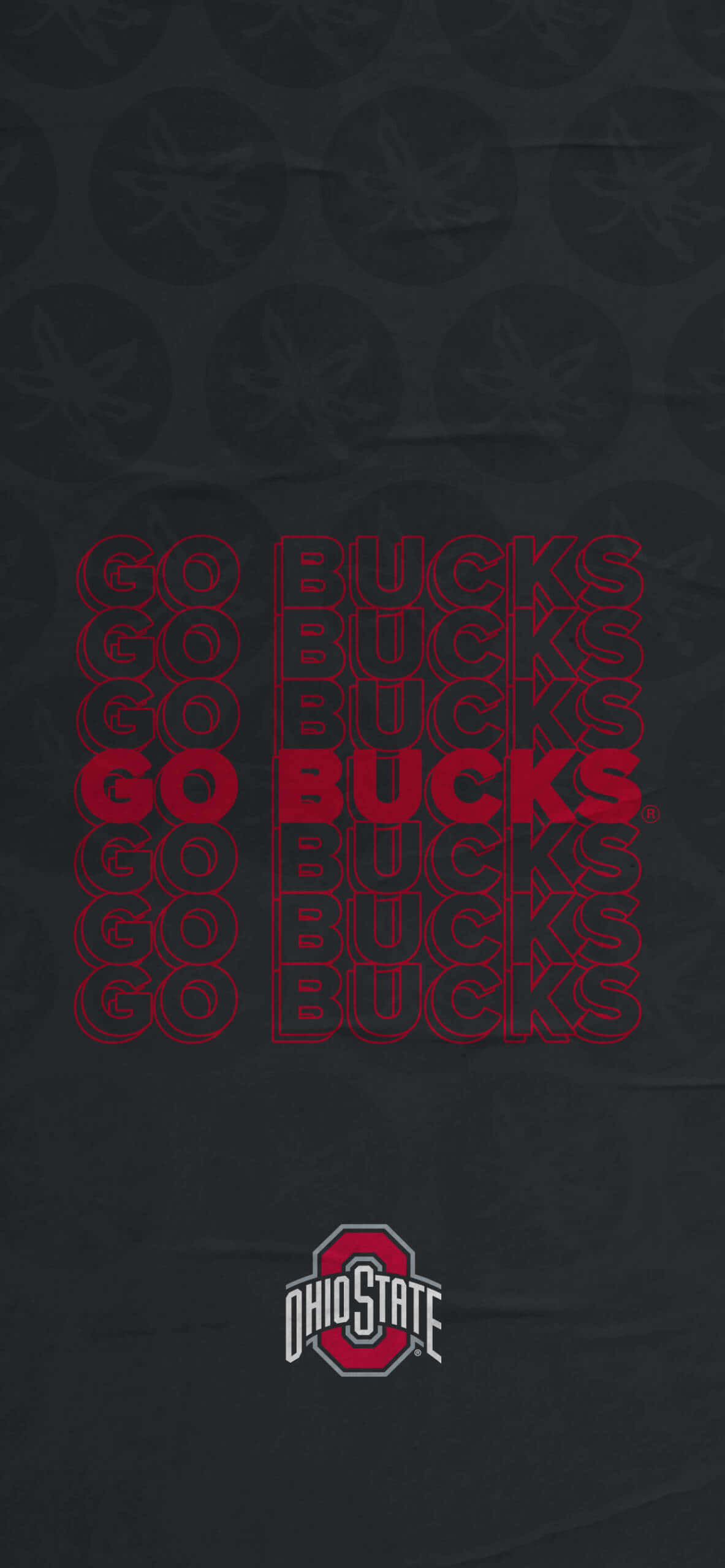 Dynamic Ohio State Football Wallpaper for iPhone Picha ya Ukuta