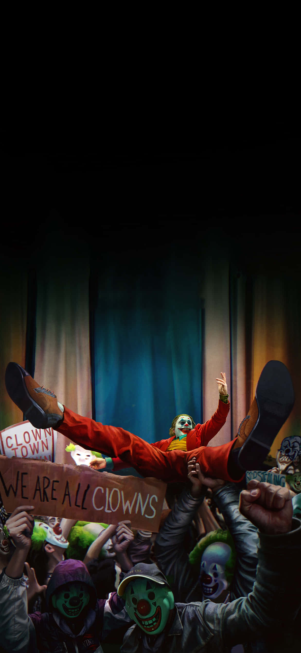 Taswira ya Kuvutia ya Joker Picha ya Ukuta