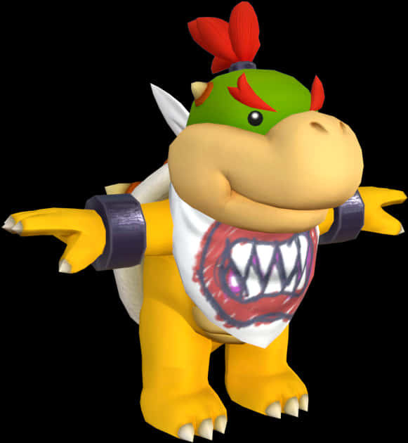 Taswira ya Mtoto Bowser Picha ya Ukuta