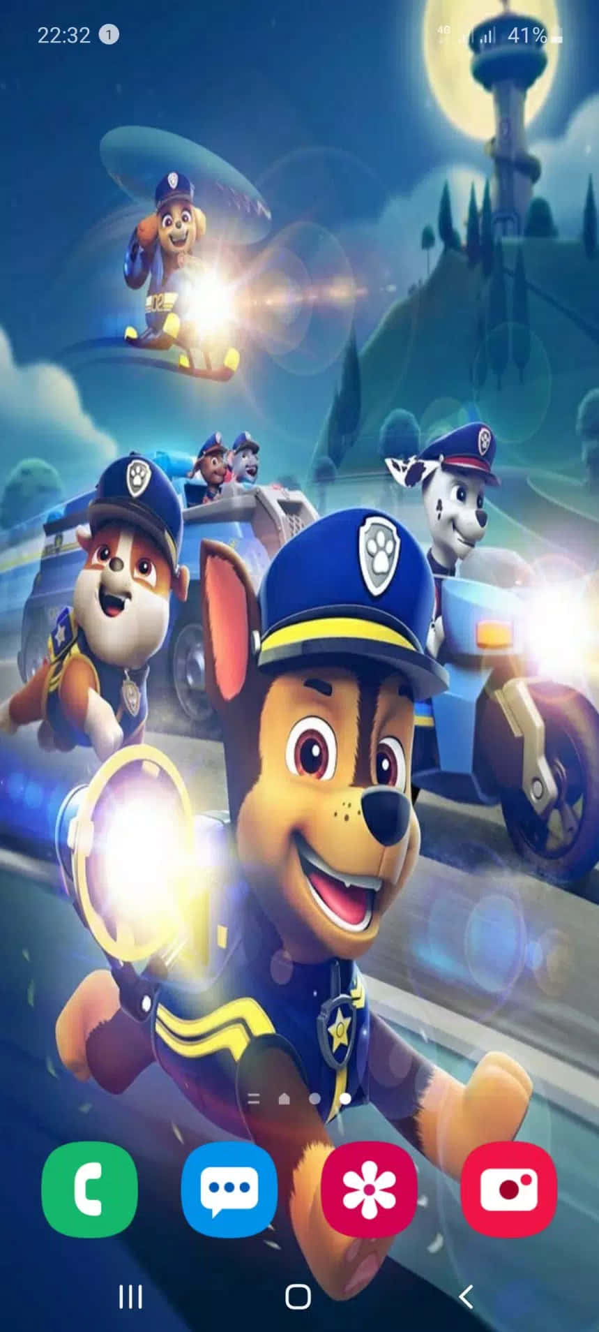 “Tayari Kufanya Safari na Skye wa Paw Patrol!” Picha ya Ukuta