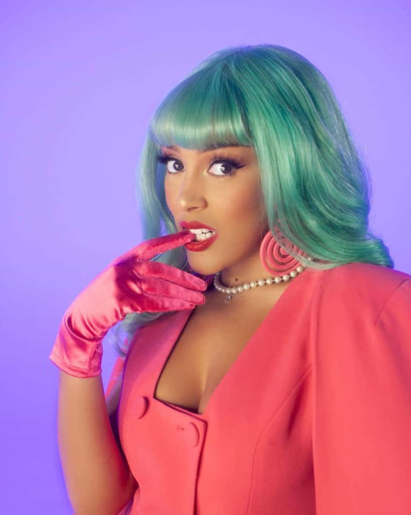 Tayari Kuingia Jukwaani - Doja Cat Picha ya Ukuta