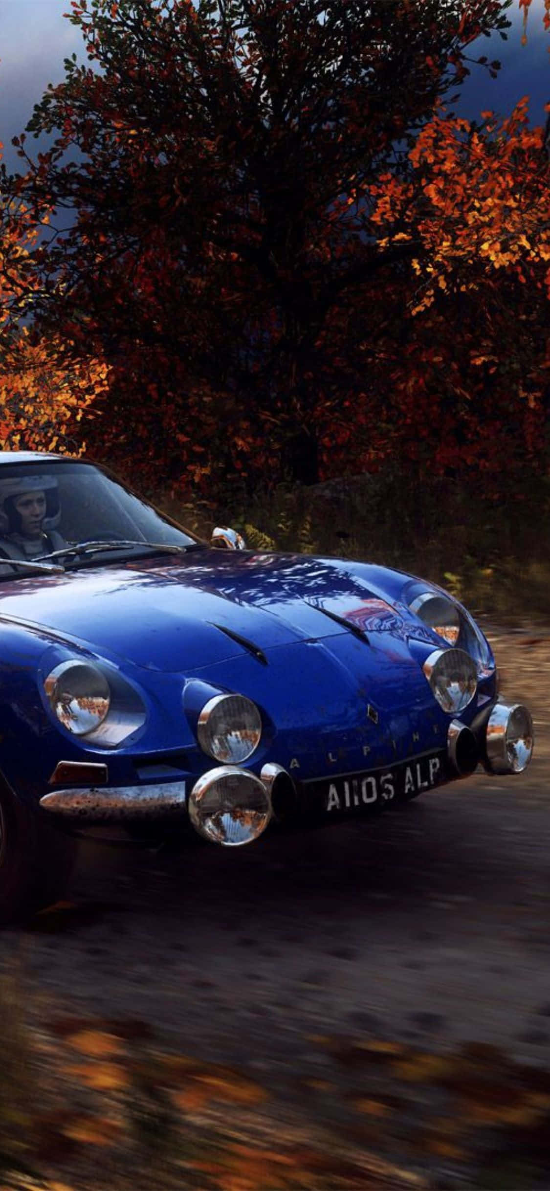 Tayari Kushindana na Dirt katika iPhone Xs Dirt Rally Picha ya Ukuta