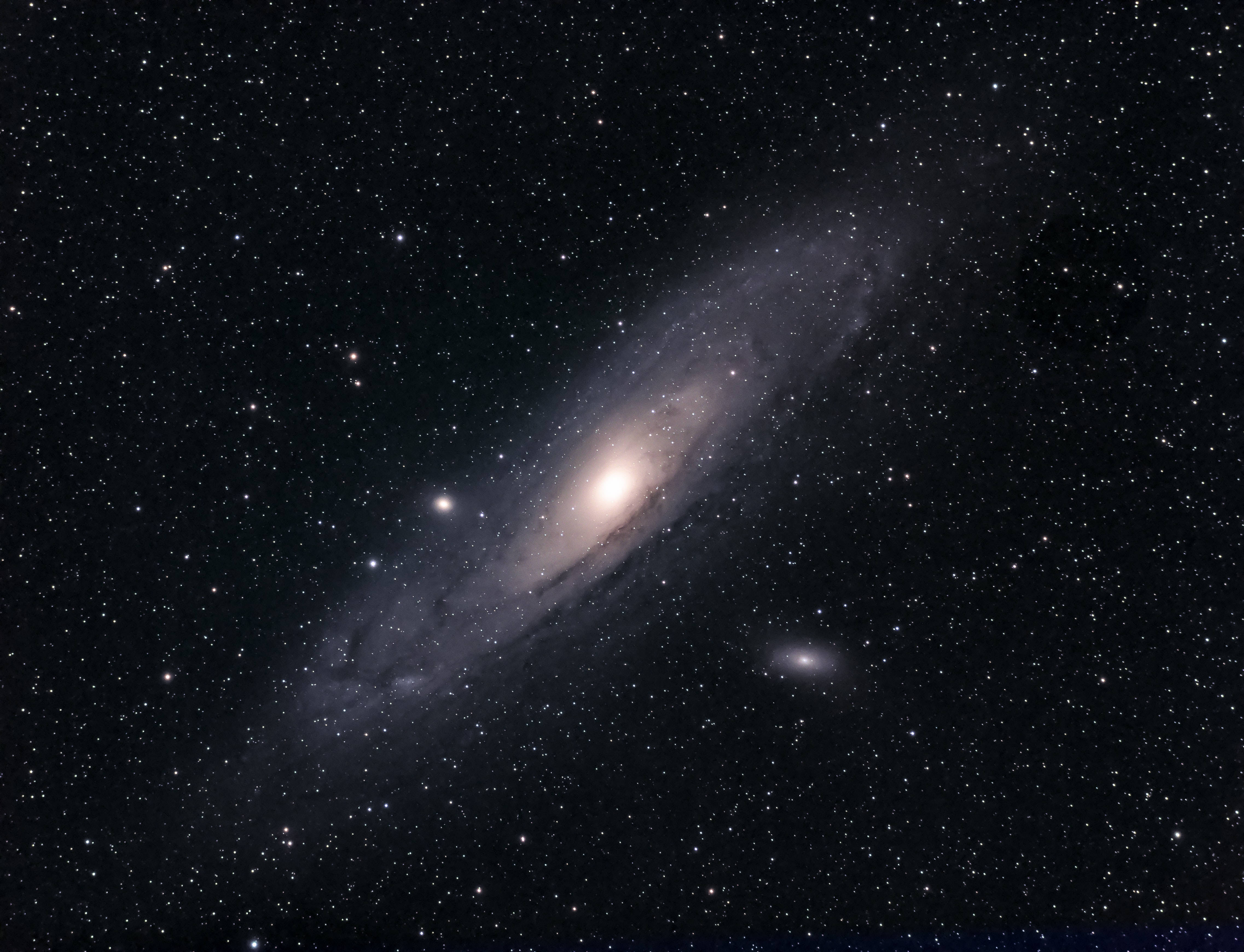 Tazama juu uone galaksi ya milky way Picha ya Ukuta