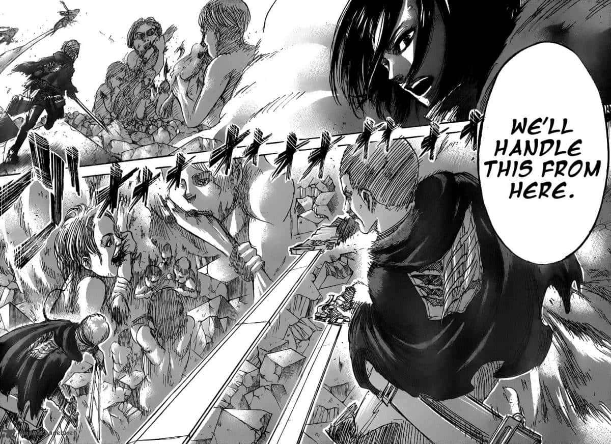 Tazama Nguvu ya Manga Picha ya Ukuta