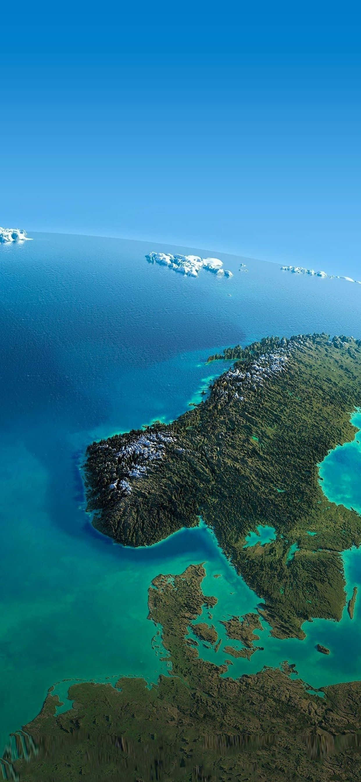 Telefoni ya mwisho kwa mfanyakazi wa multimedia - iPhone Xs Max Picha ya Ukuta