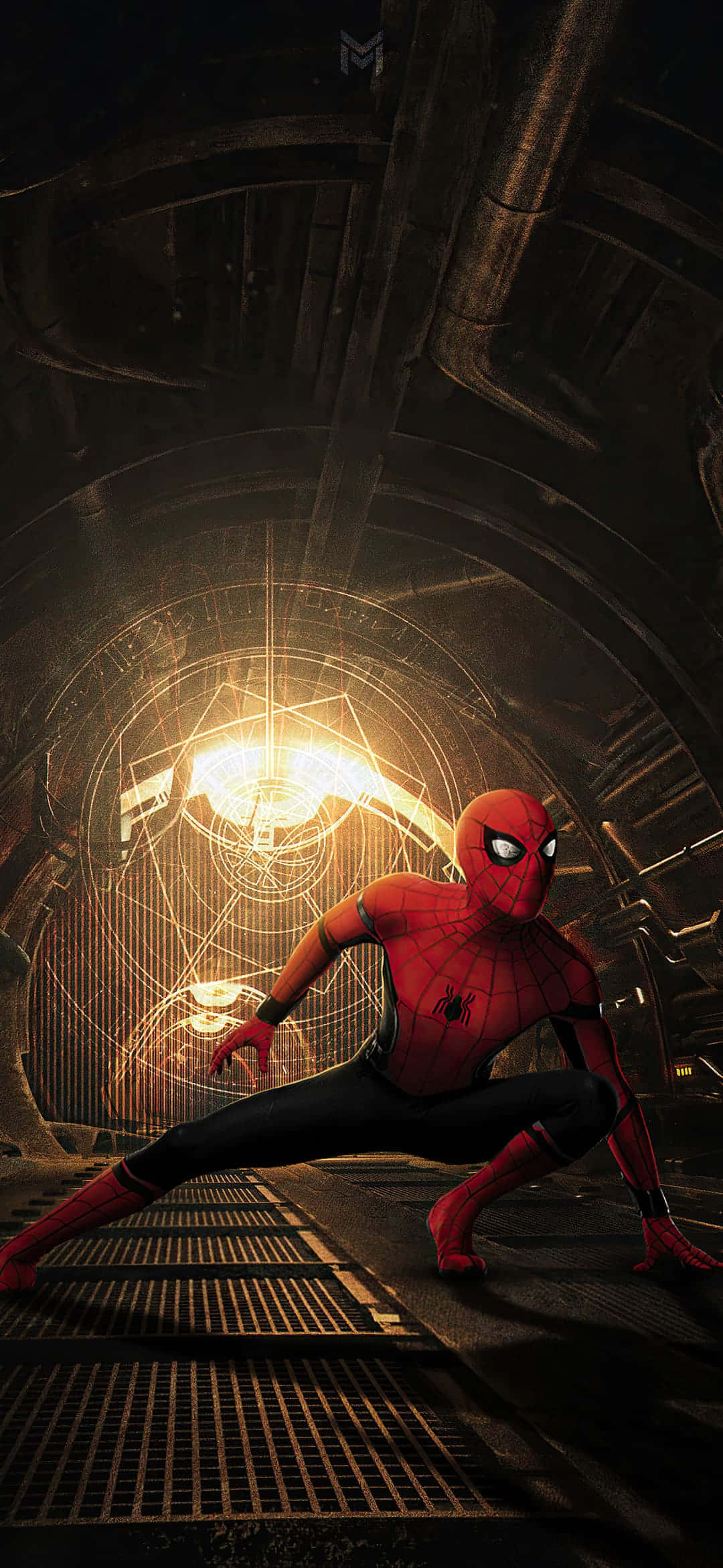 "The Amazing Spiderman saving the city from danger!" Picha ya Ukuta