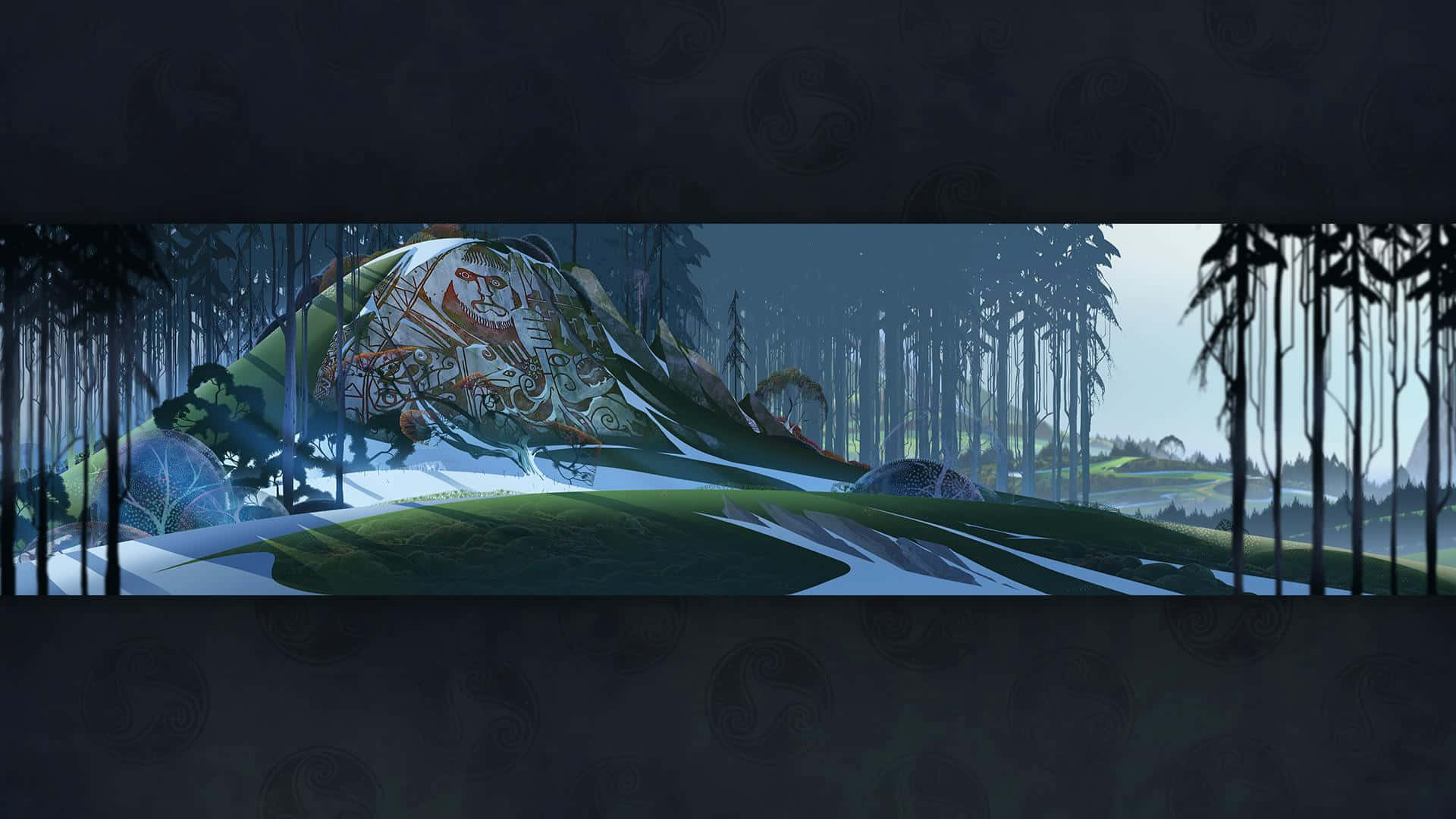 The Banner Saga Msitu wa Nyuma Picha ya Ukuta