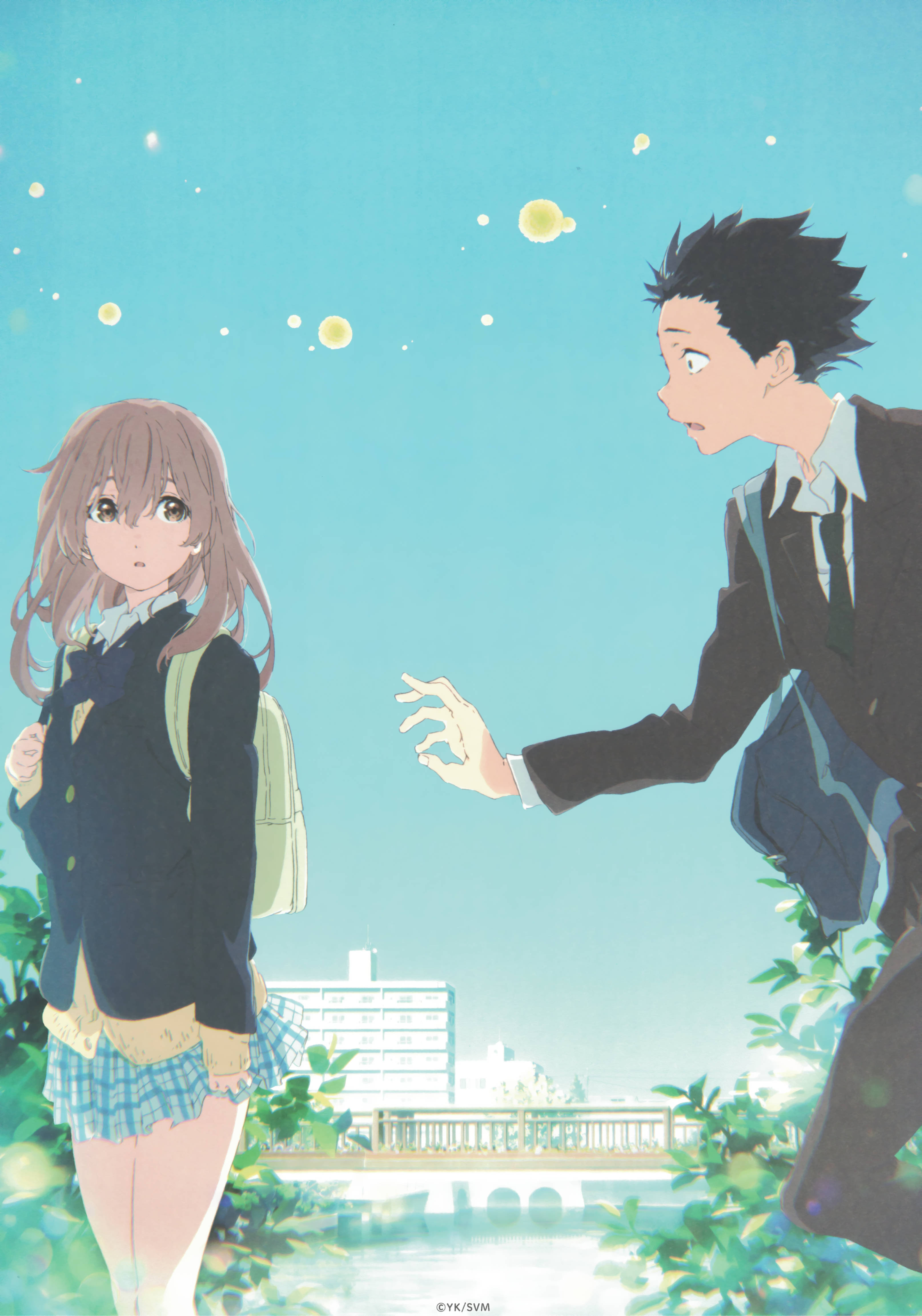 Mazingira ya kuvutia ya Anime: A Silent Voice Picha ya Ukuta