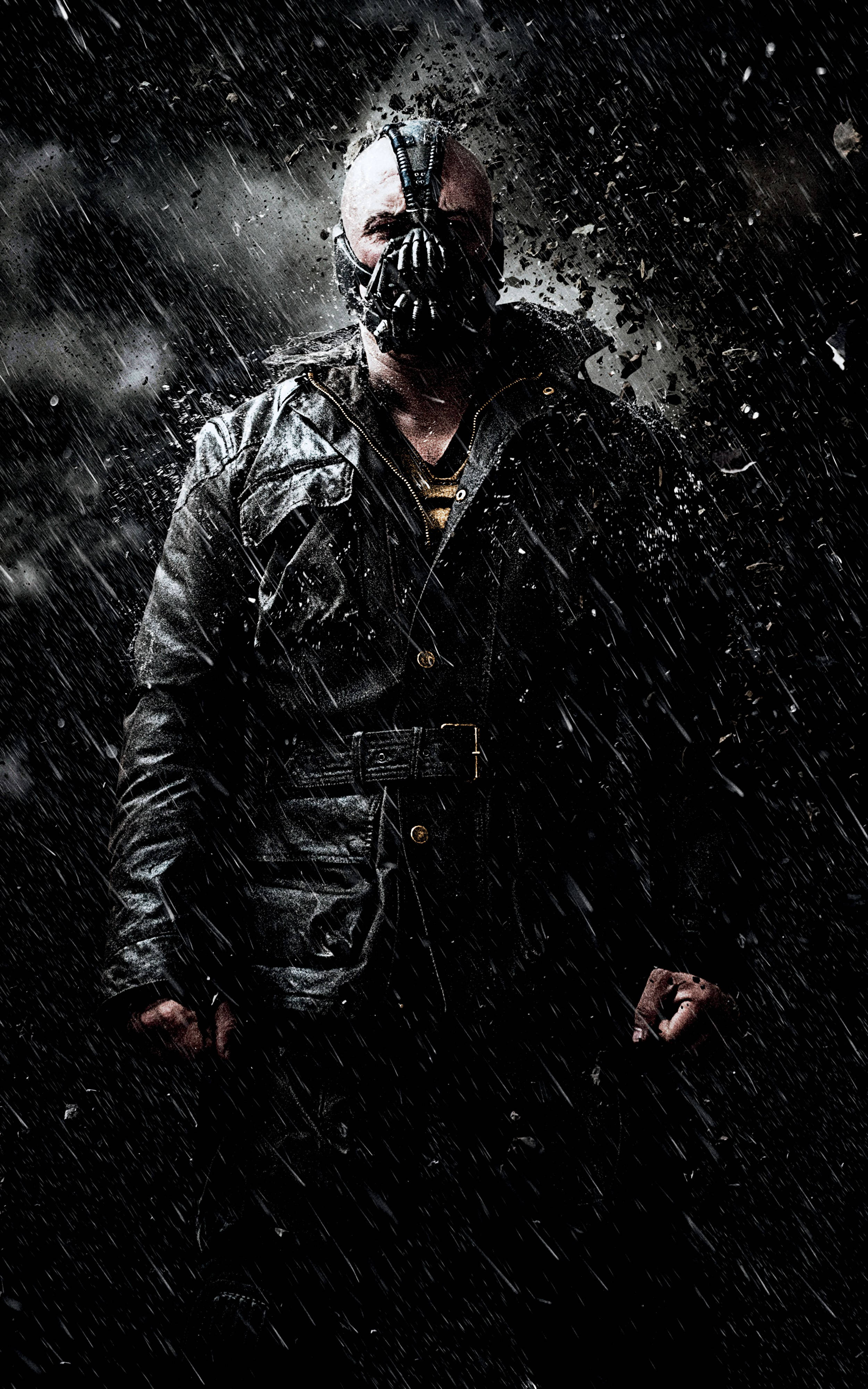 The Dark Knight Bane Teaser Picha ya Ukuta