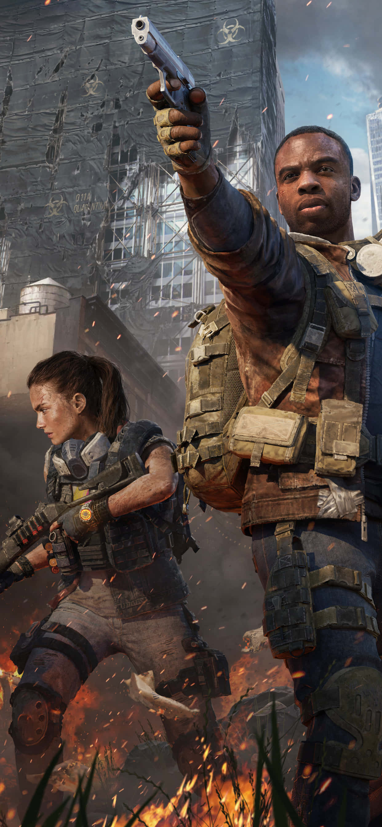 the division 2 skrini Picha ya Ukuta