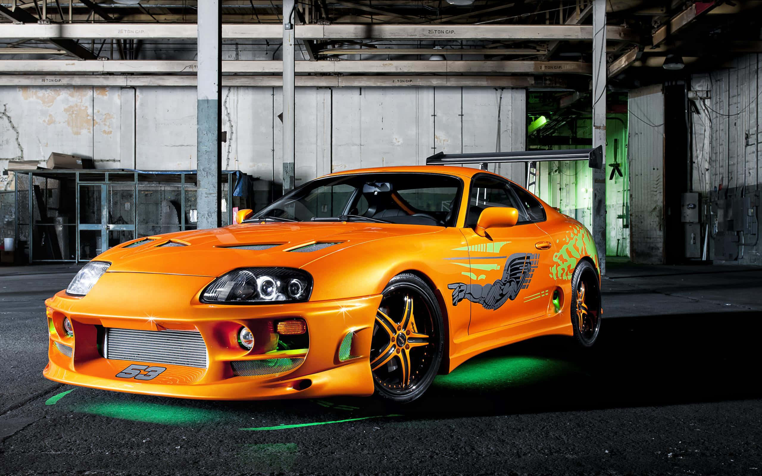 The Epitome of Power - Exceptionally Tuned Sports Car Picha ya Ukuta