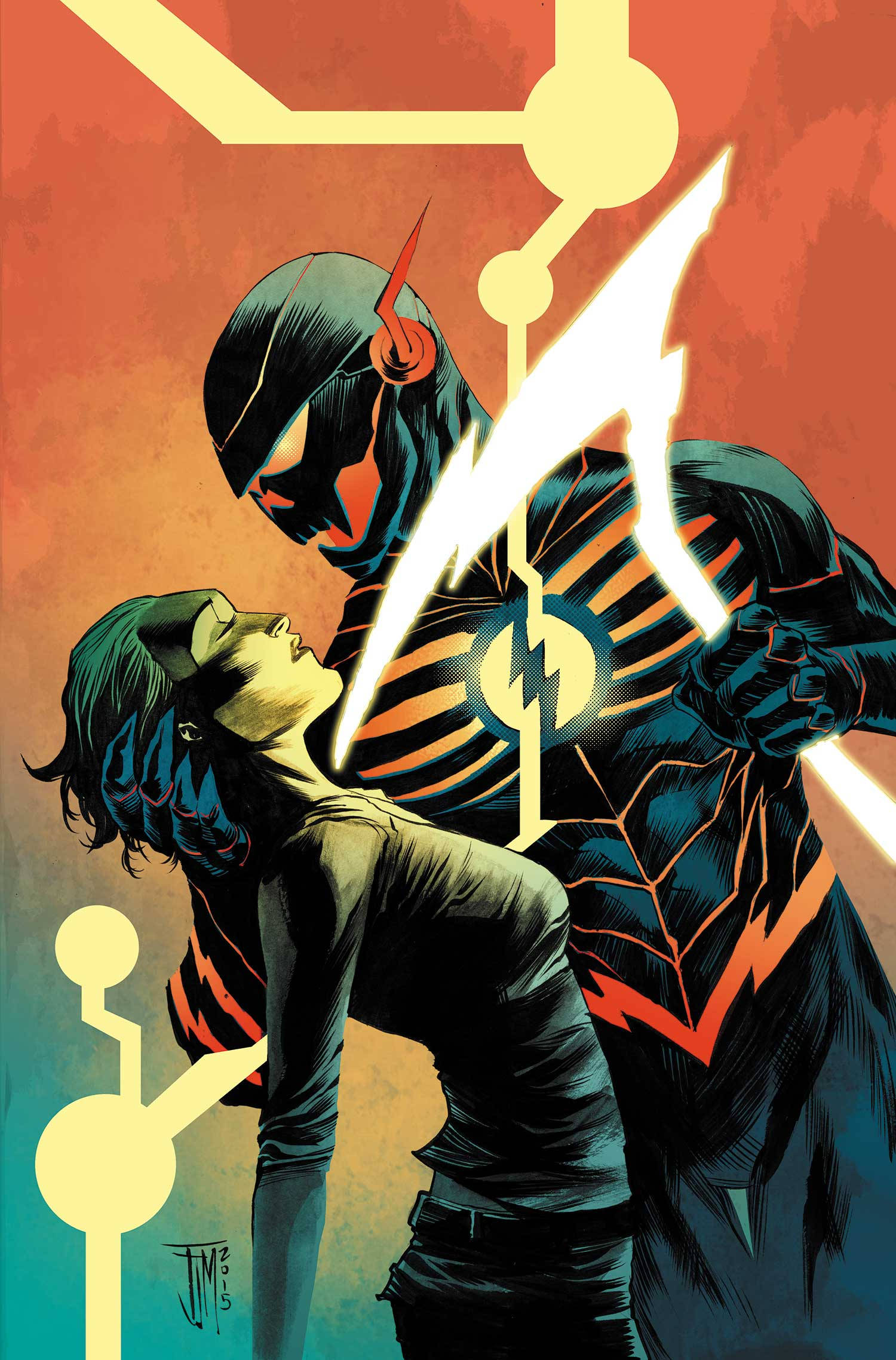 The Flash Comic Book Picha ya Ukuta