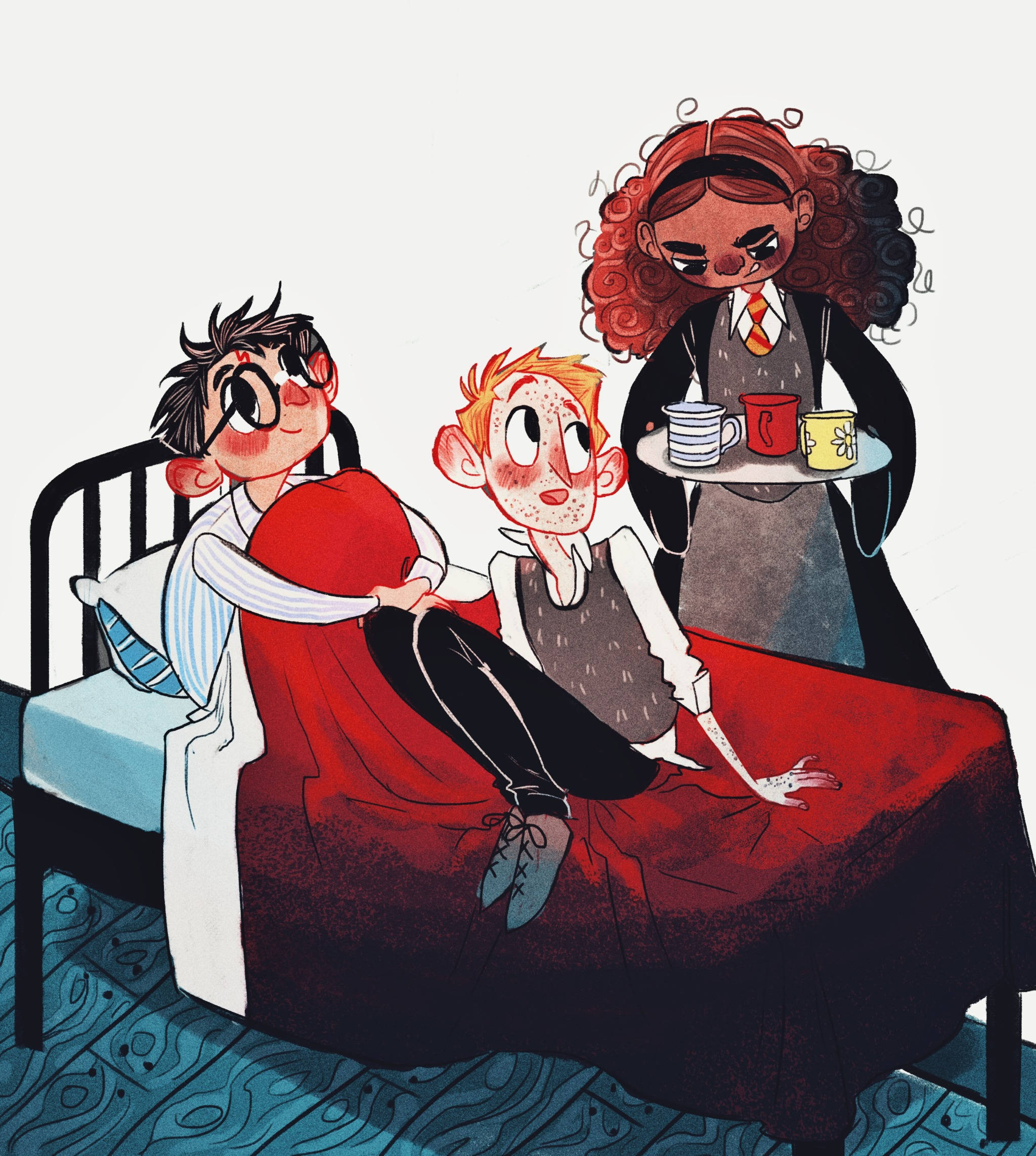 The friendships of Hermione Granger Picha ya Ukuta