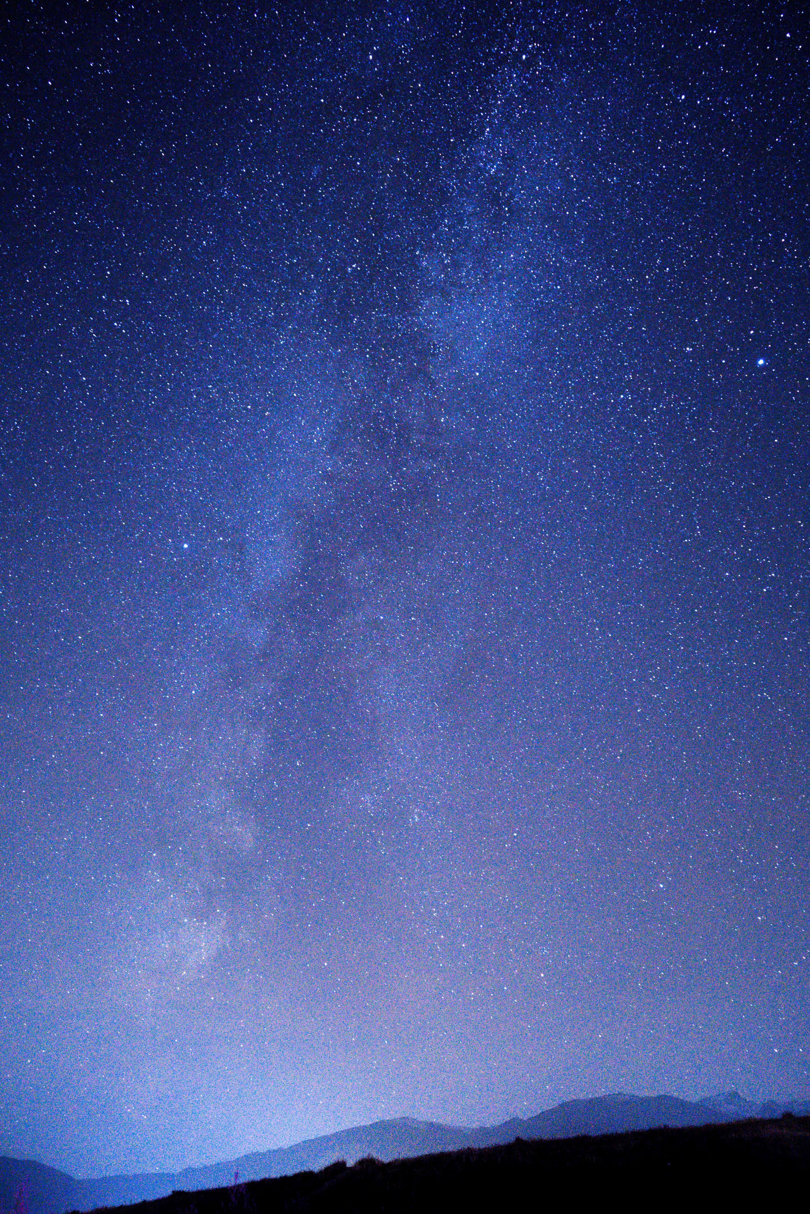 The Grandeur of a Starry Night Sky Picha ya Ukuta