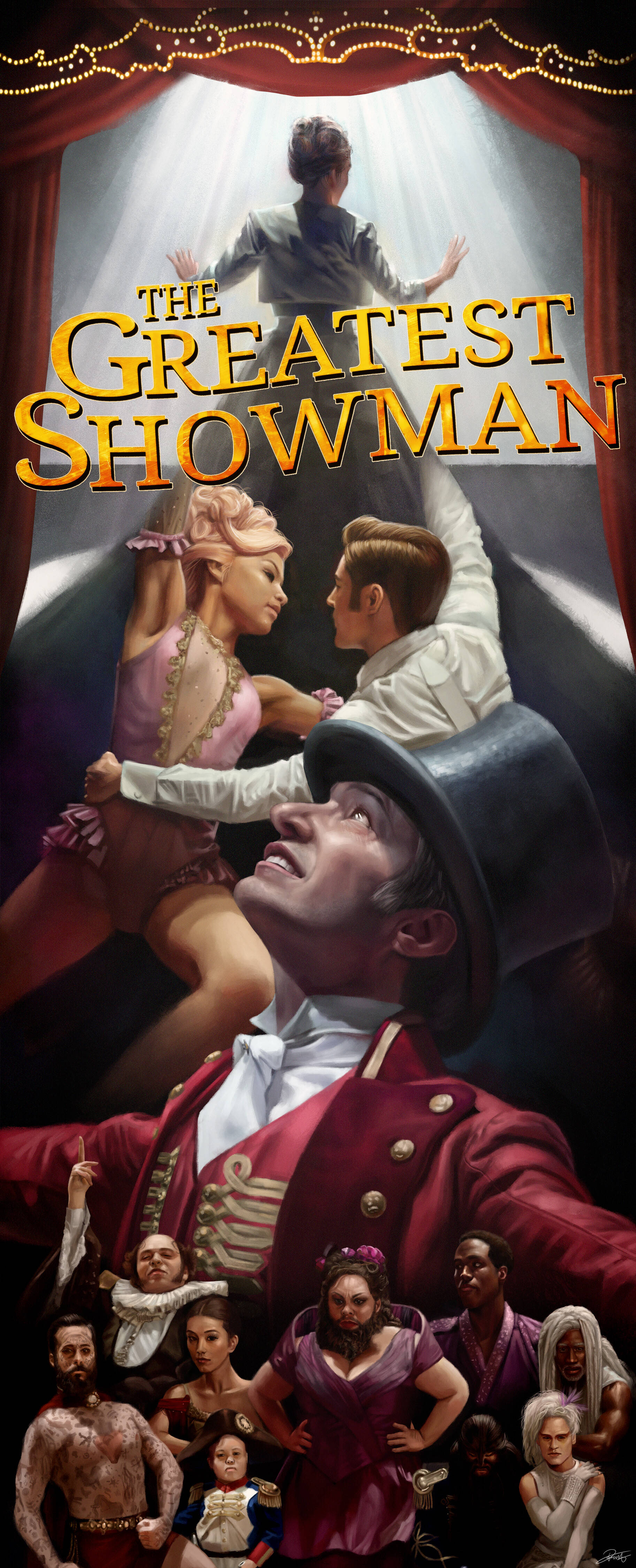 The Greatest Showman Stunning Poster Picha ya Ukuta