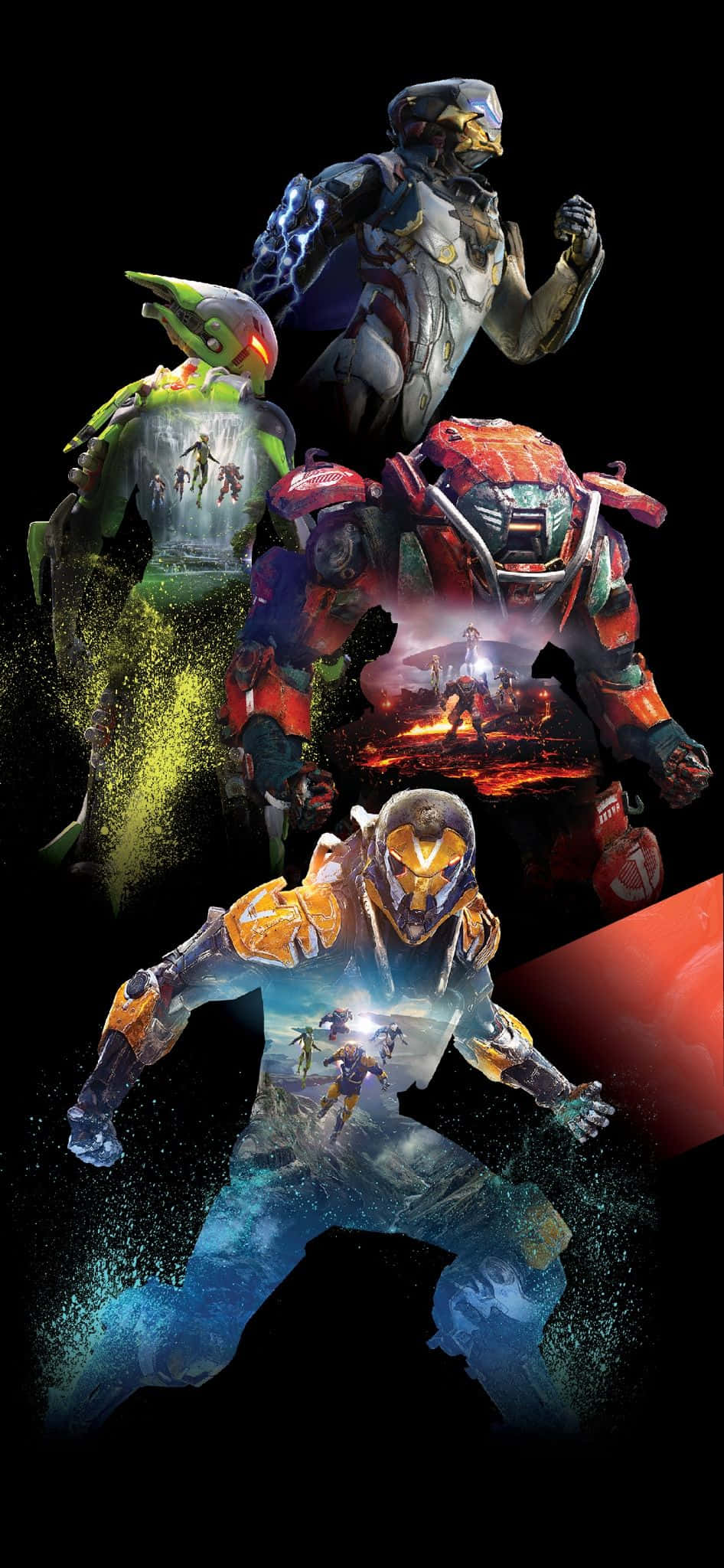 The Javelin In Pixel 3 Anthem Background Picha ya Ukuta