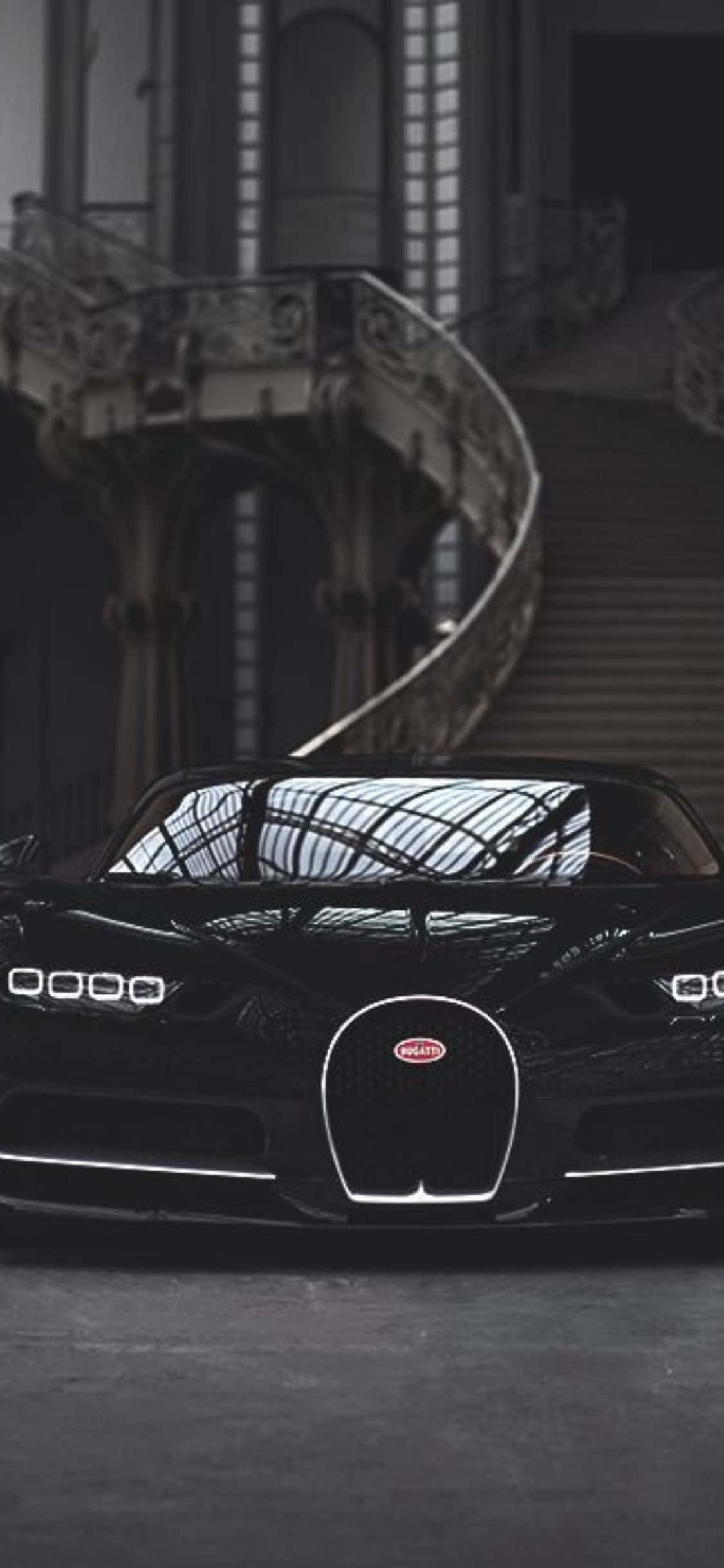 Luxury na Style ya Apple's iPhone Xs Bugatti Picha ya Ukuta