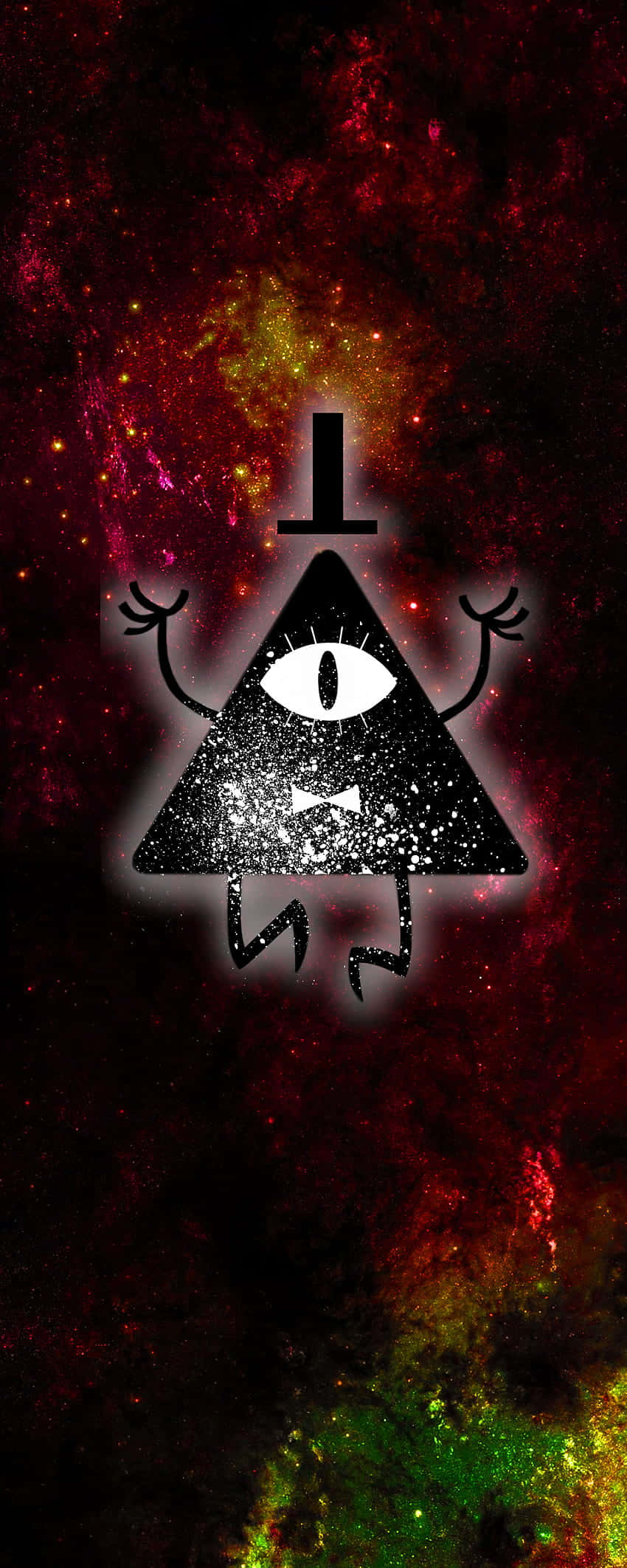 The sinister Bill Cipher Picha ya Ukuta