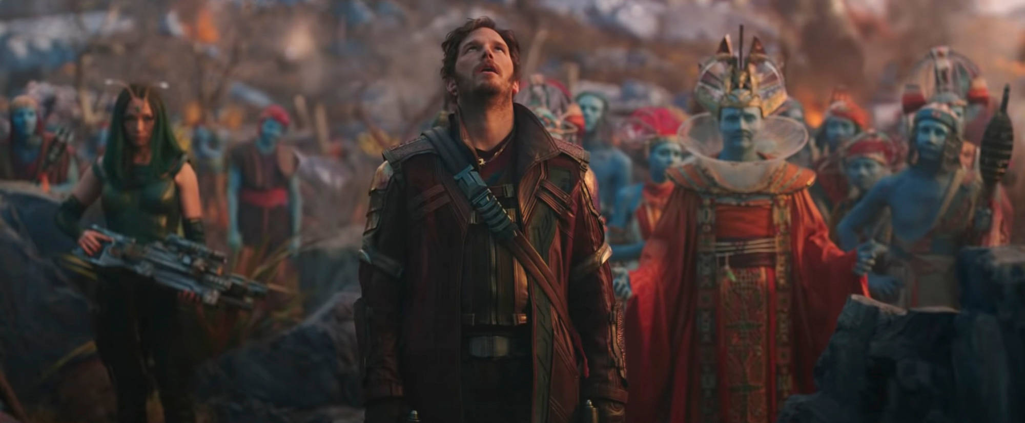 Thor Love na Thunder Waasgarda Picha ya Ukuta