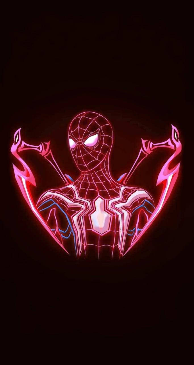 Thubutu Kuruka Pamoja na Spiderman Picha ya Ukuta