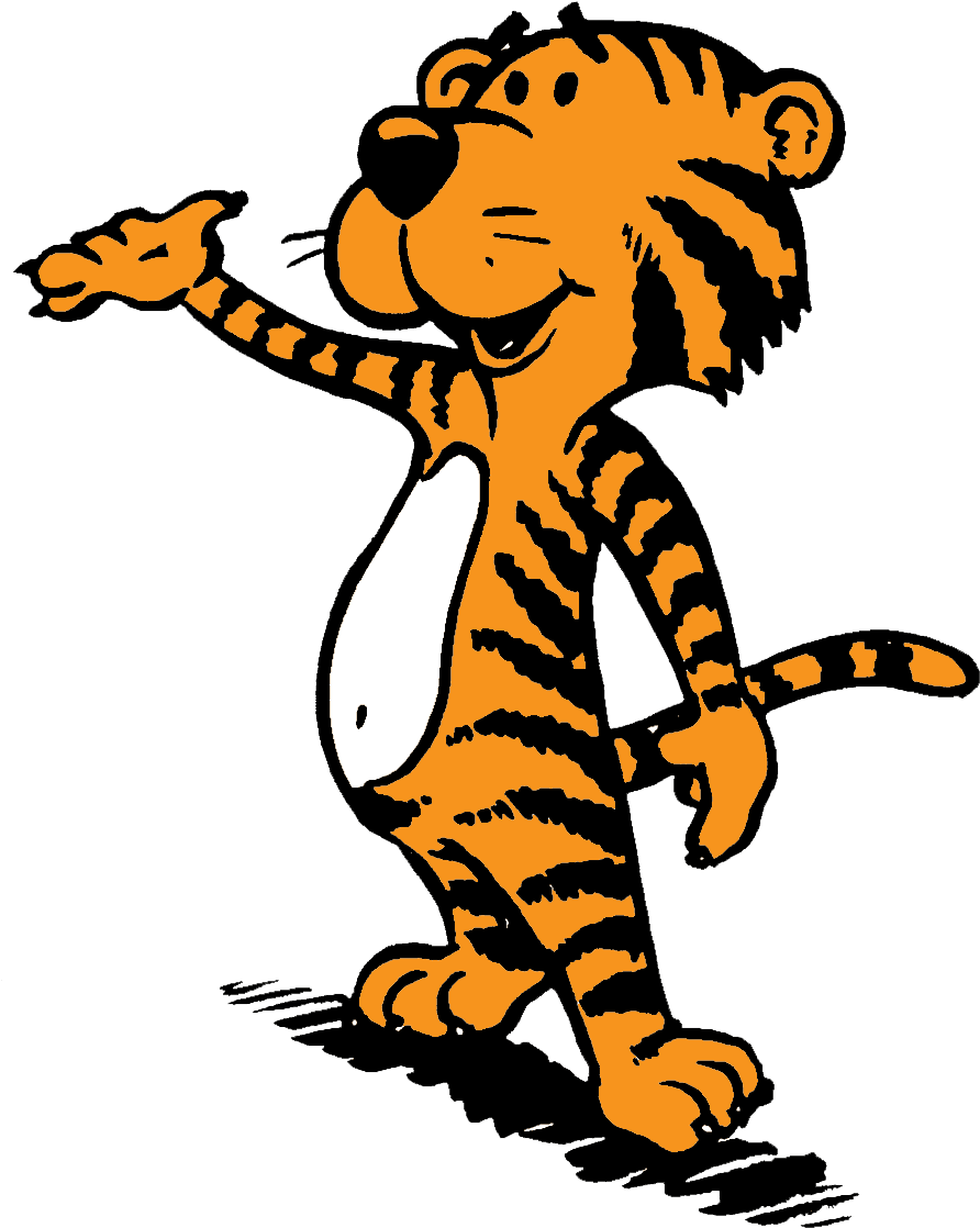 Tiger Animatedi Akitembea Picha ya Ukuta
