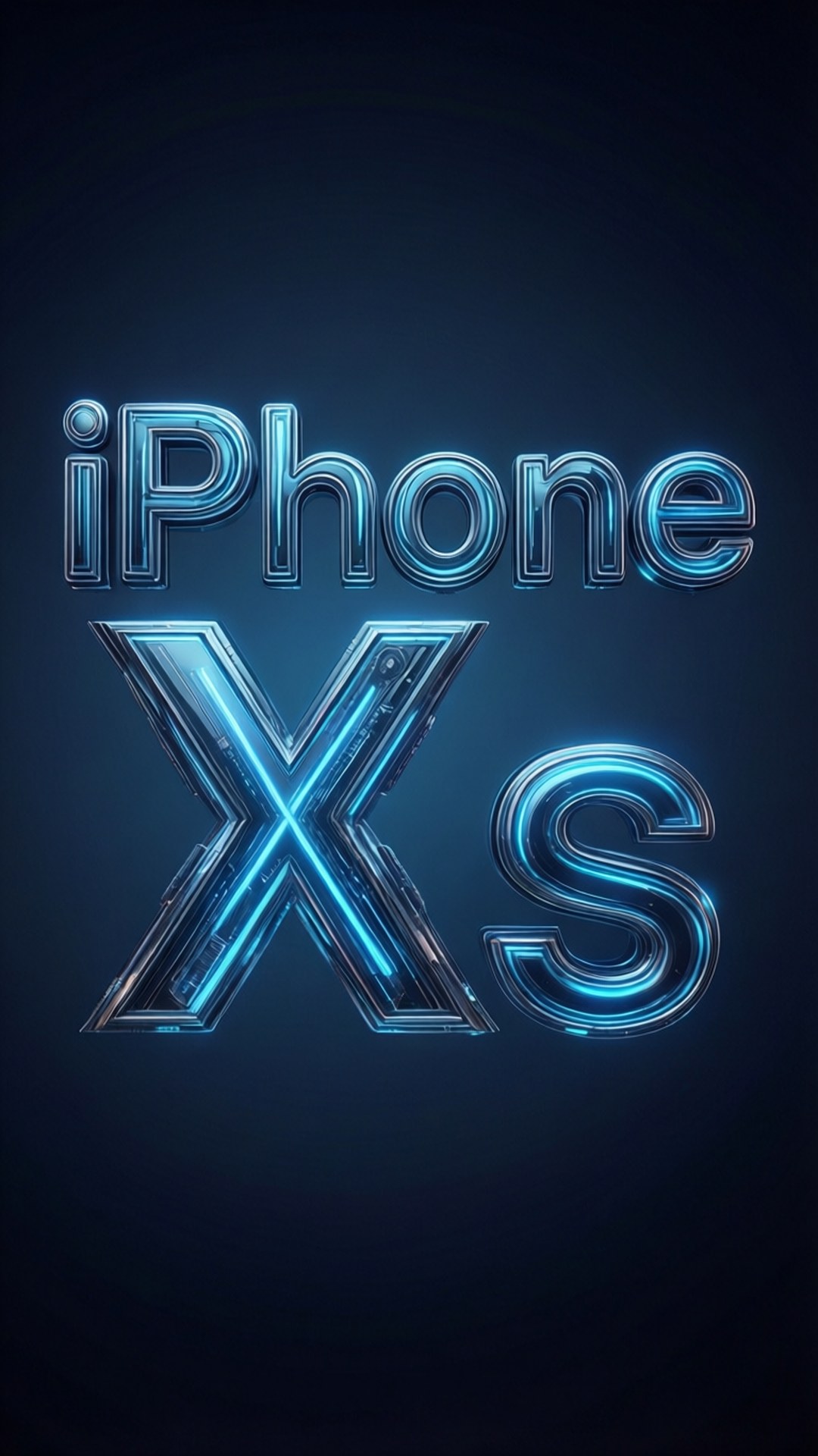 Tilifoni Xs Typografia Picha ya Ukuta