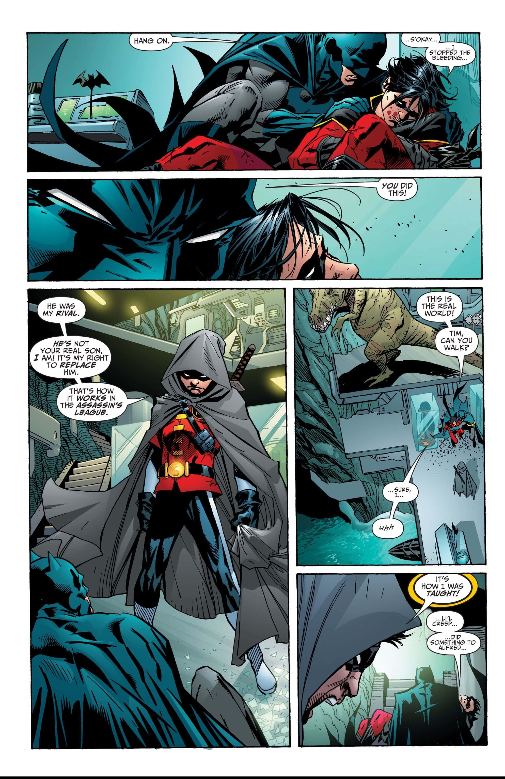 Tim Drake: Mtafiti wa Akili wa Gotham City Picha ya Ukuta