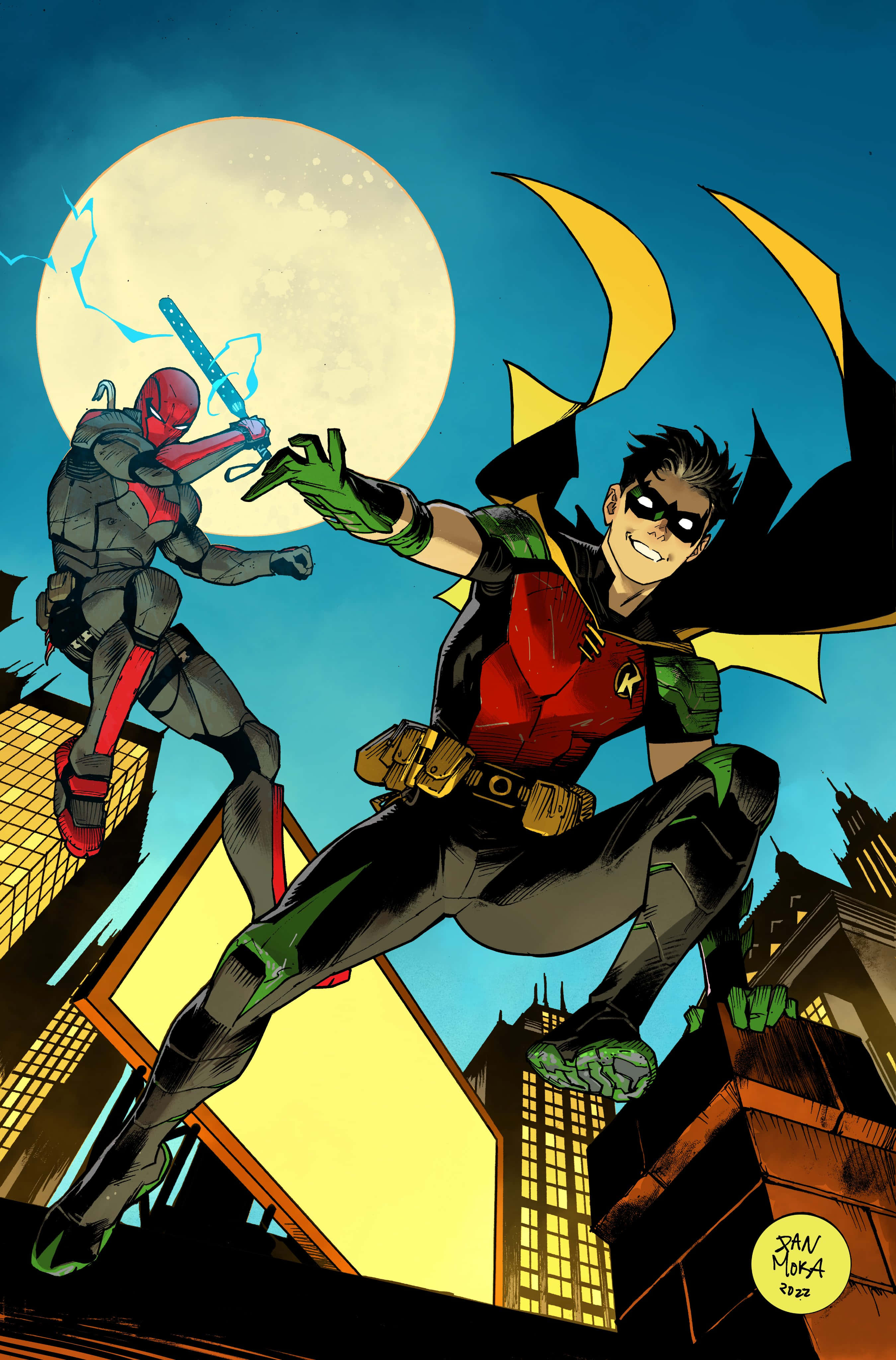 Tim Drake: Mwanadada Mwenye Nguvu katika Hatua Picha ya Ukuta