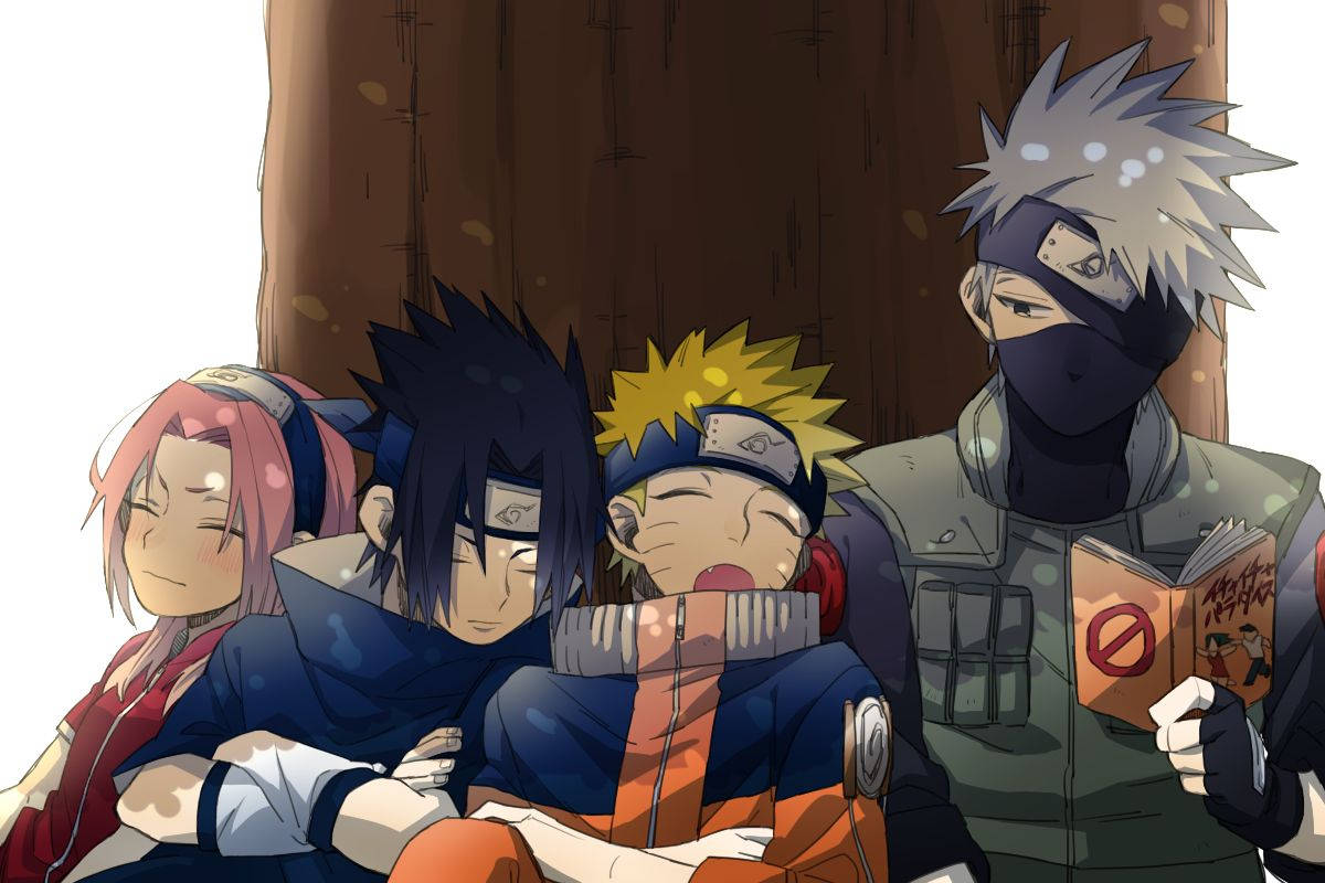 Timu 7 ya Naruto Mrembo Picha ya Ukuta