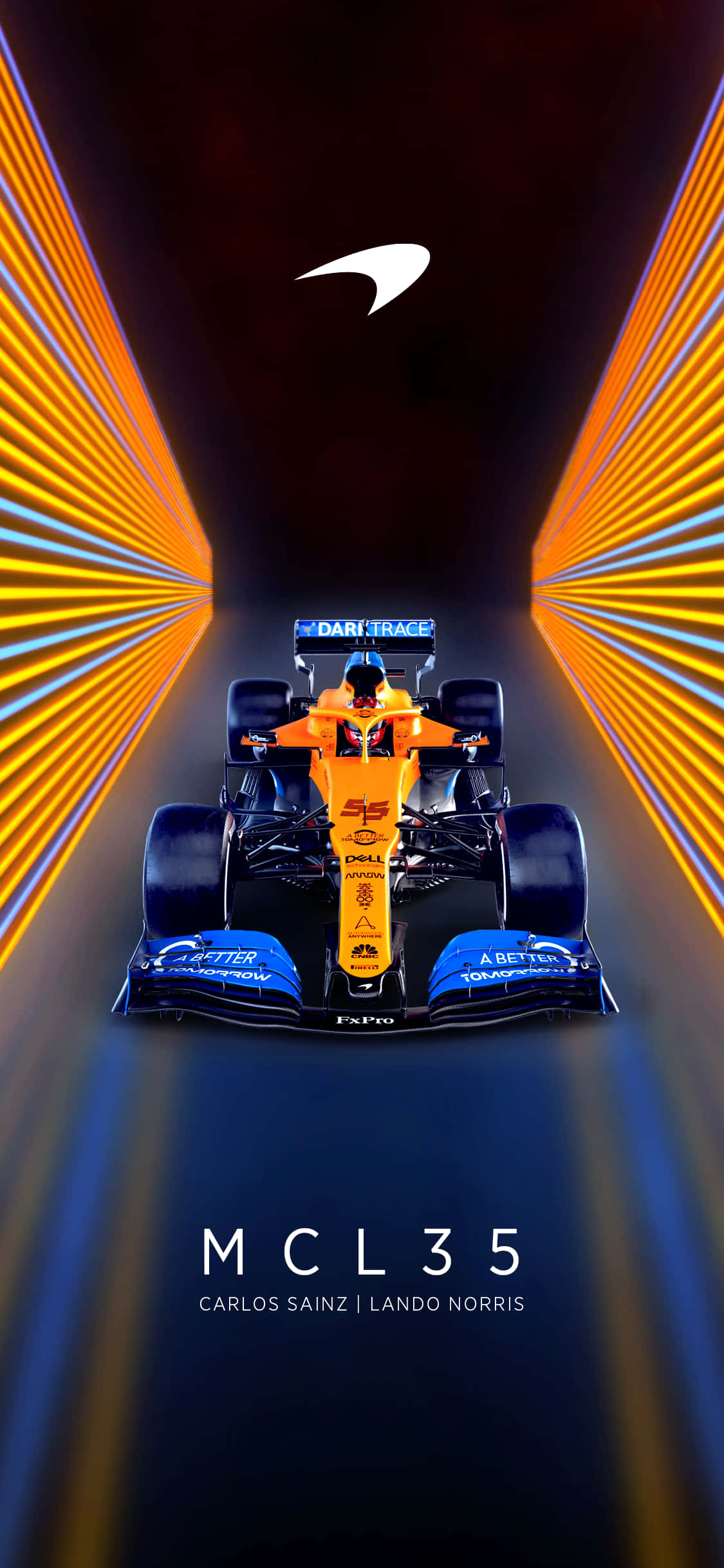 Timu ya Mclaren Formula 1 Racing Picha ya Ukuta