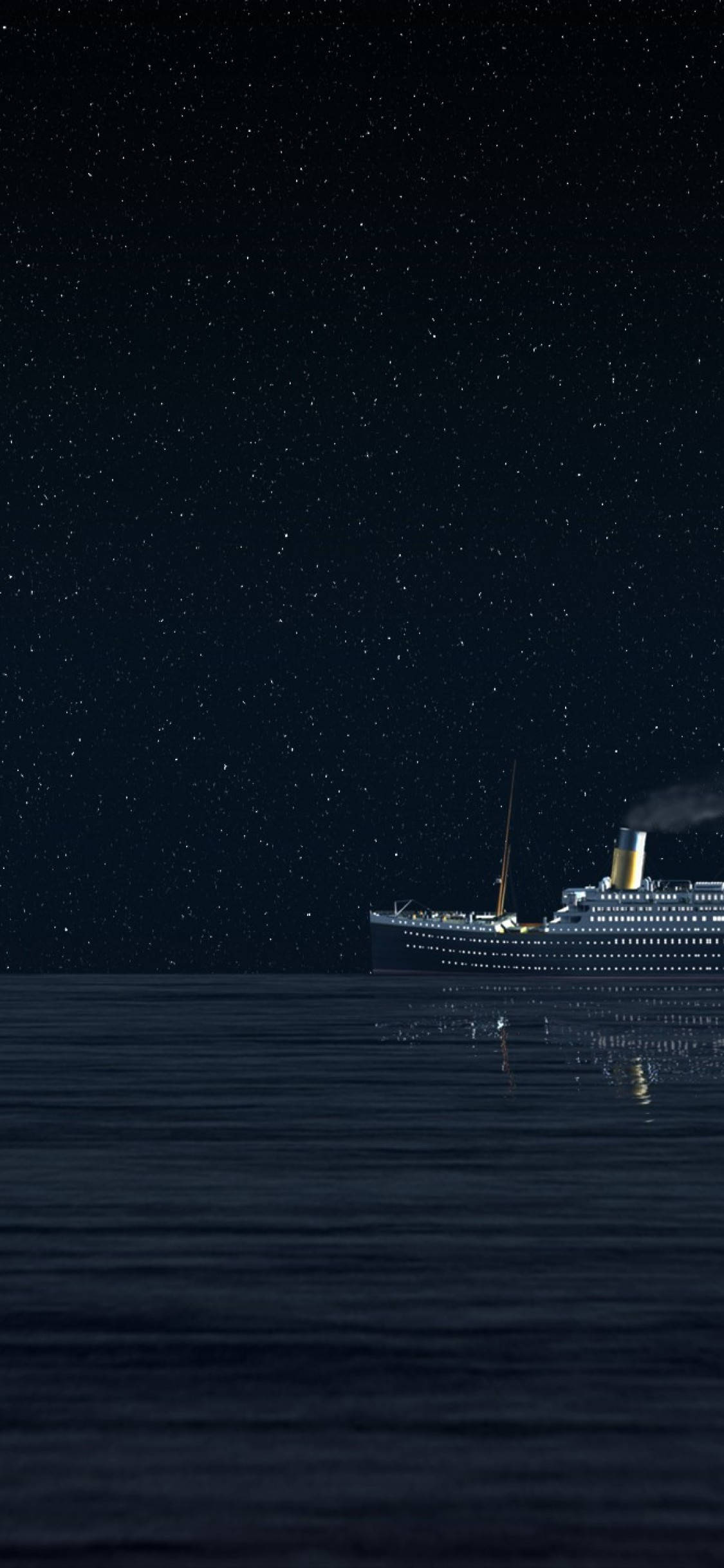 Titanic Starry Night Picha ya Ukuta